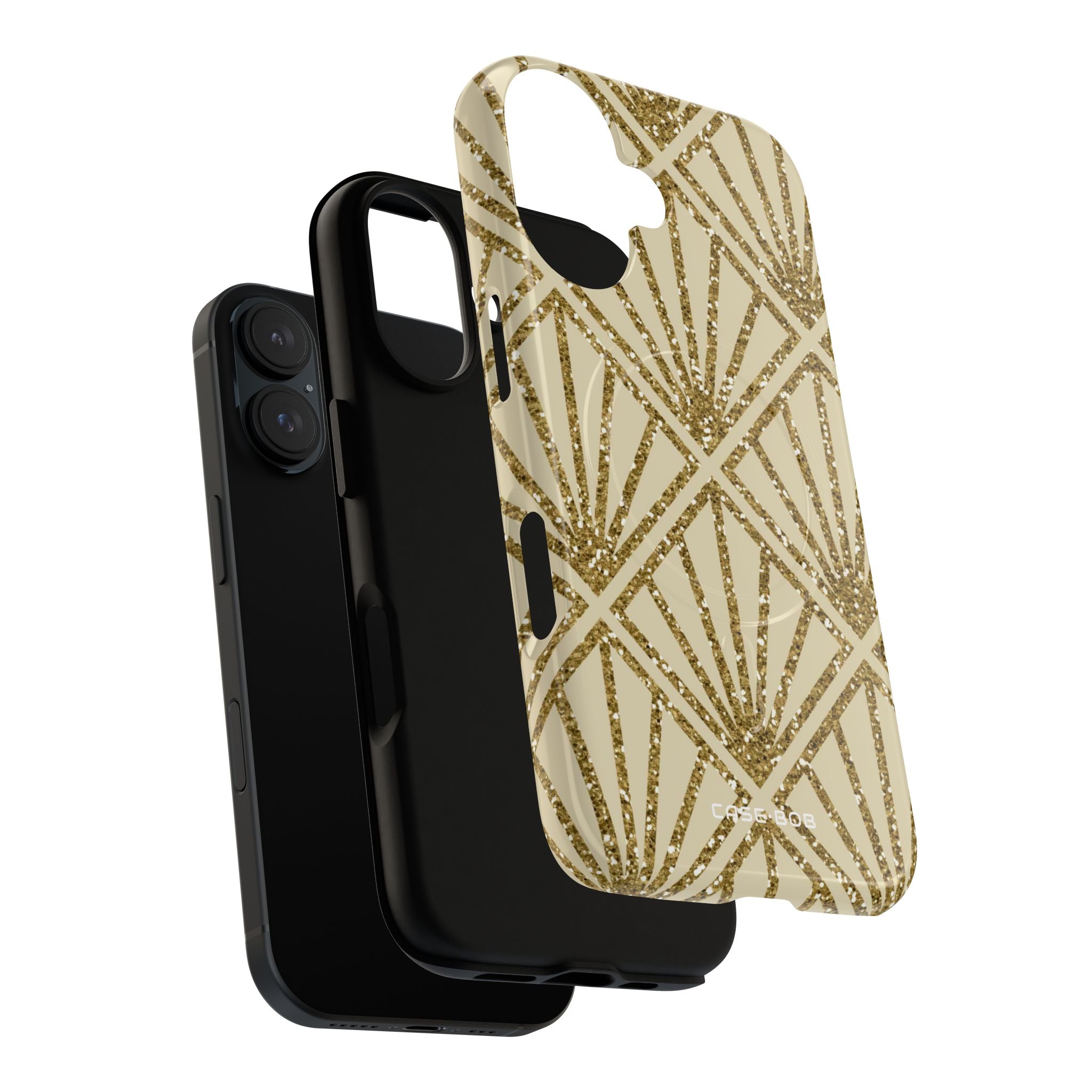 Gold Diamond Radiance iPhone 16 Case - Tough+