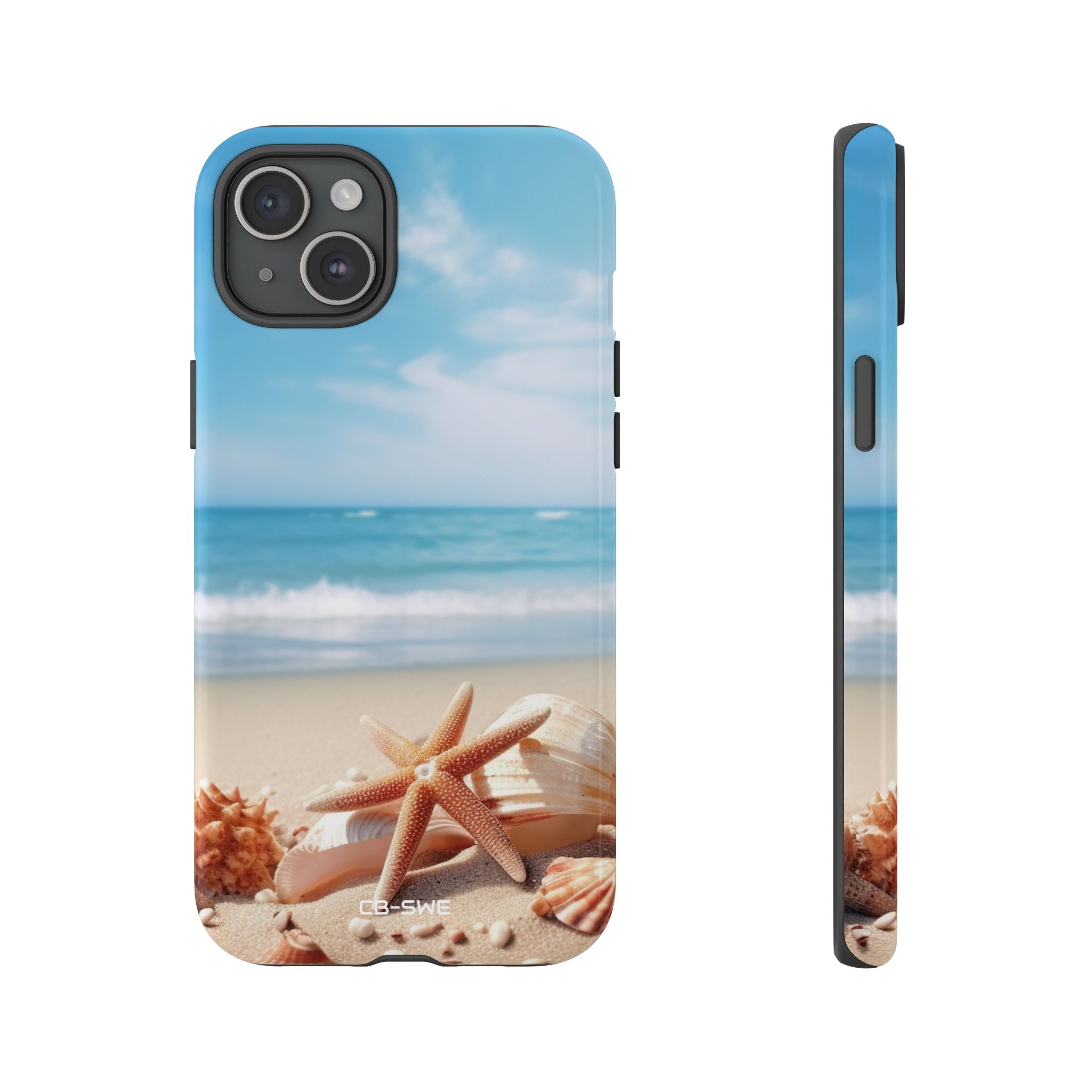 Shells Rest Beneath Waves - iPhone Case