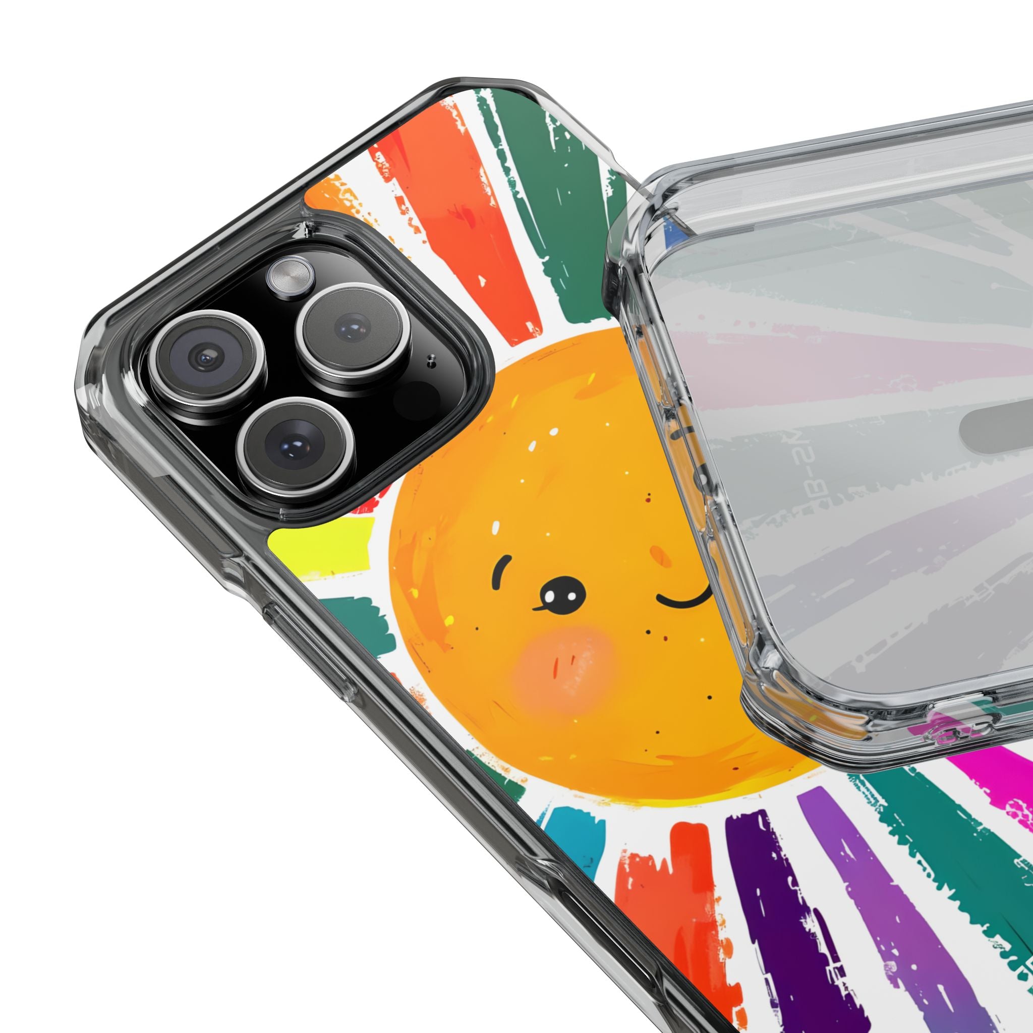 Radiant Smiling Sun iPhone Case - Impact