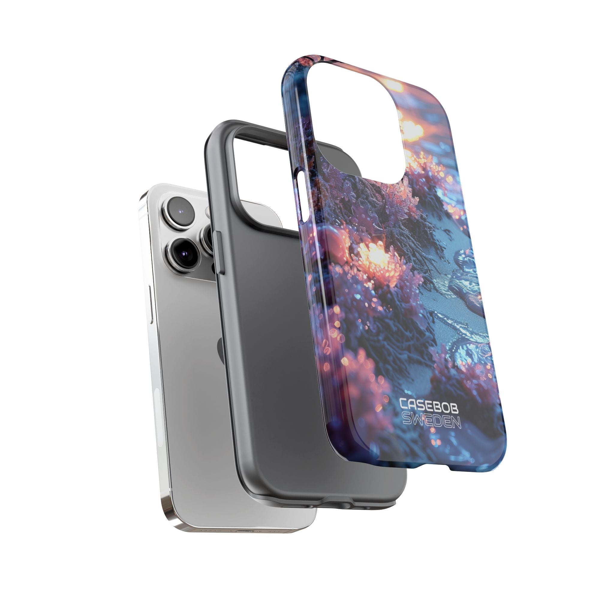 Crystal Sunset Shore iPhone 14 - Resistente