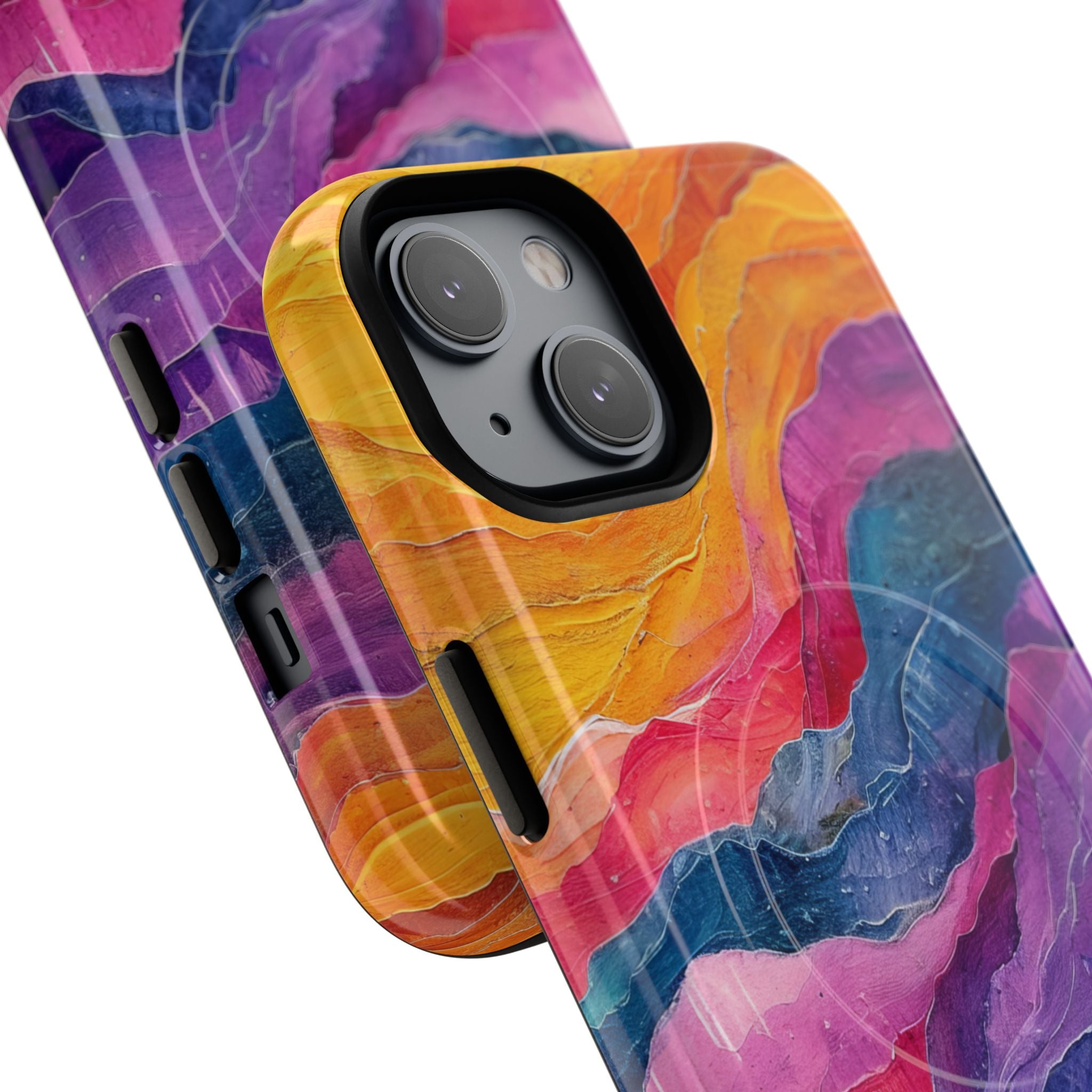 Vibrant Flow iPhone 14 Case - Tough+