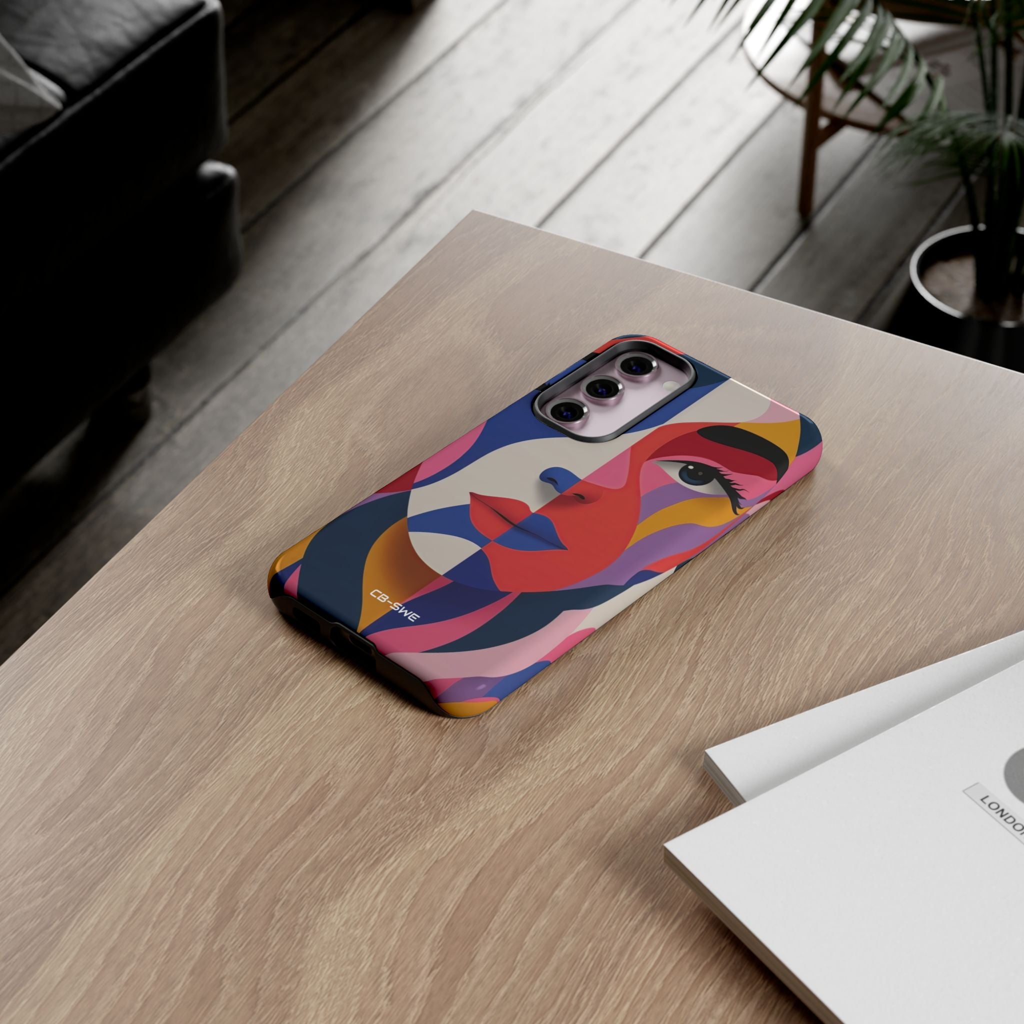 Color Swirls Embrace - Samsung Case