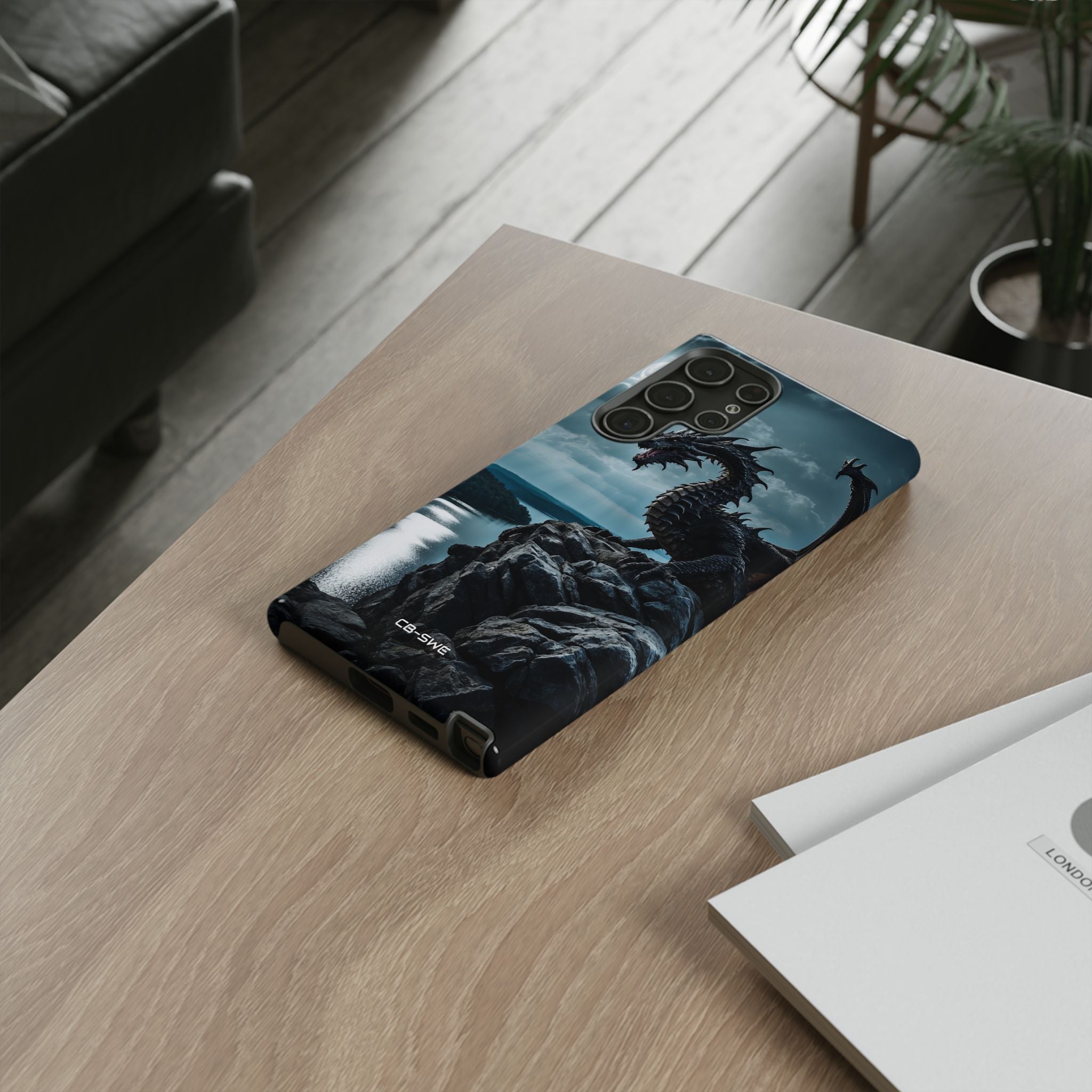 Dragon Soars Moonlight - Samsung Case