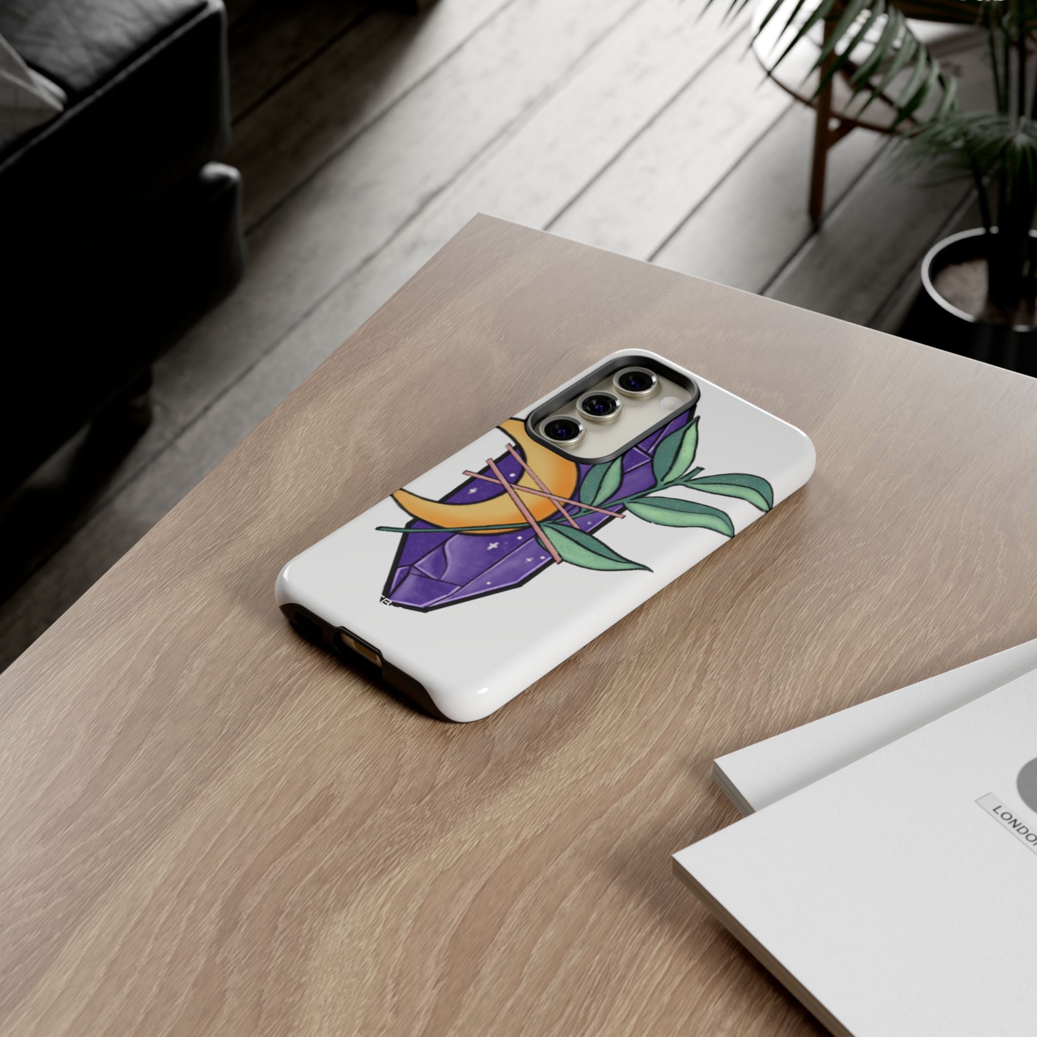Mystical Moon Crystal - Samsung Case