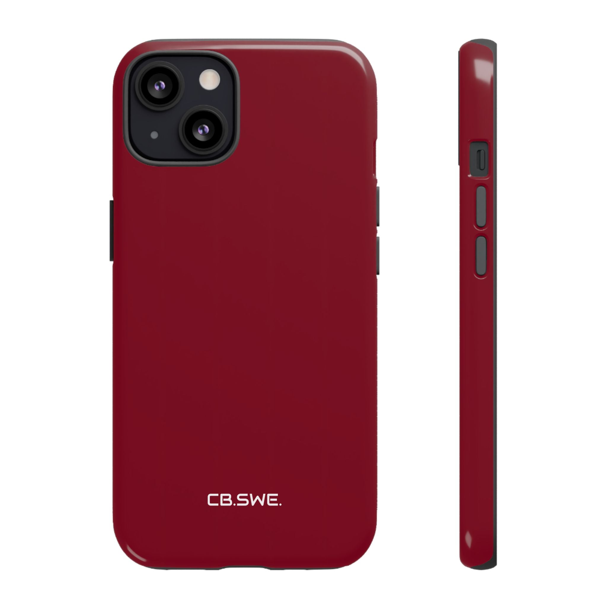 Burgundy iPhone Case - Tough