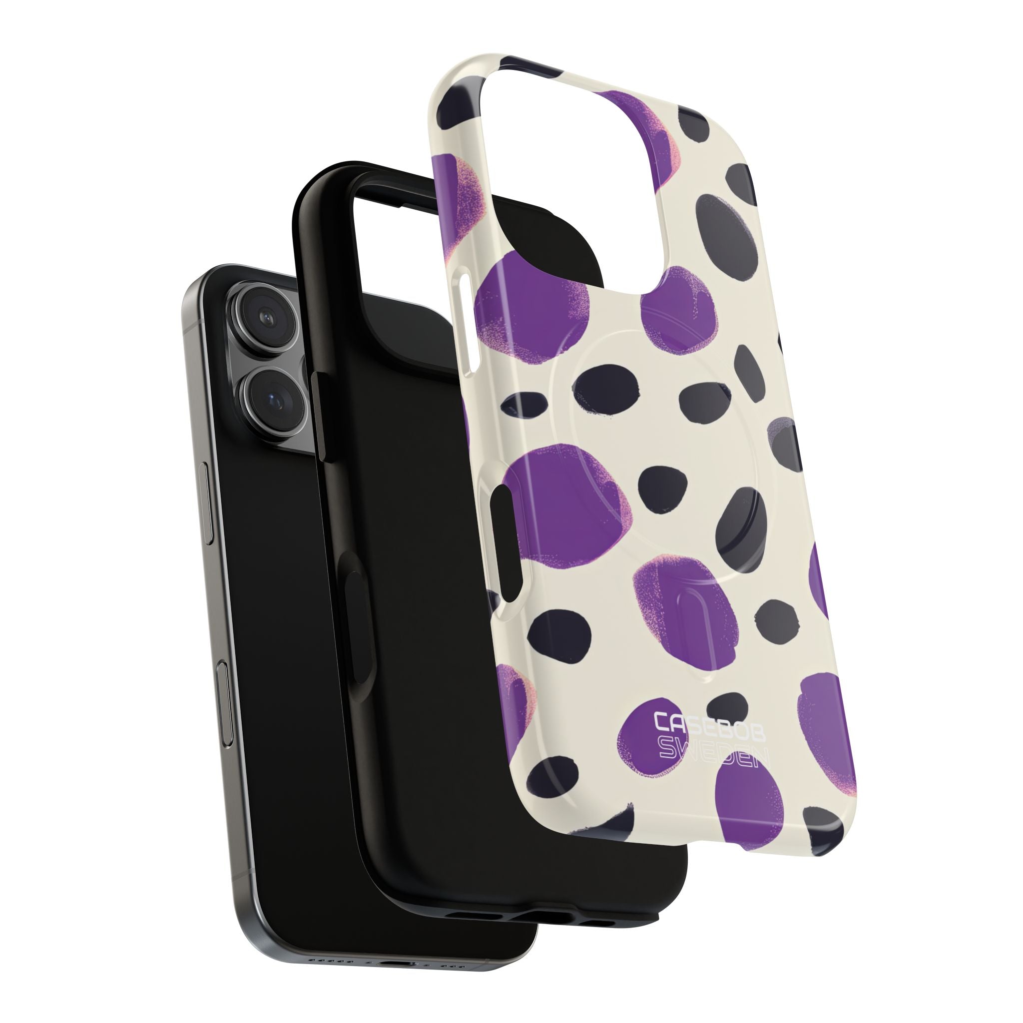Purple Pebble Dance iPhone 16 - Tough+