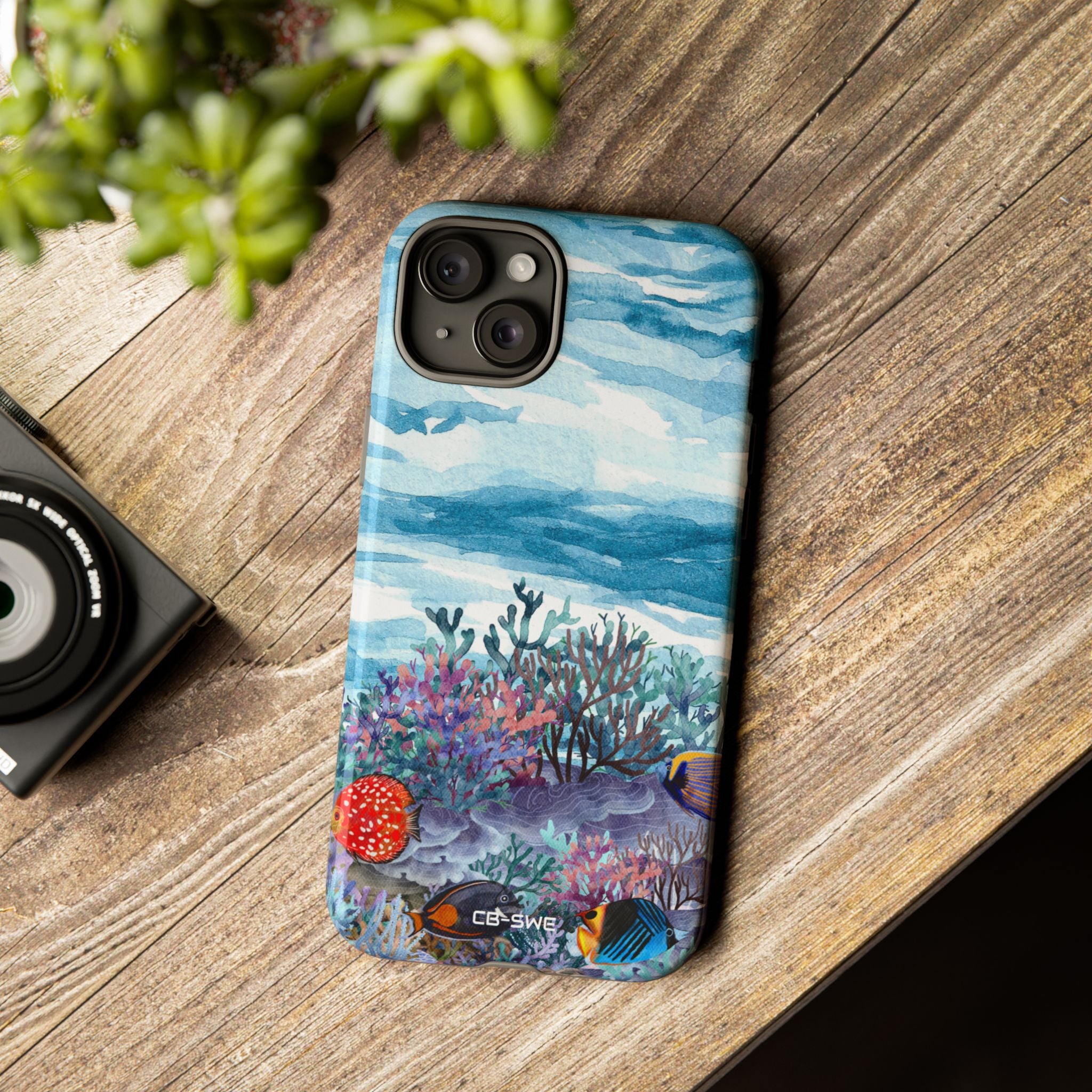 Aquatic Life Watercolors - iPhone Case