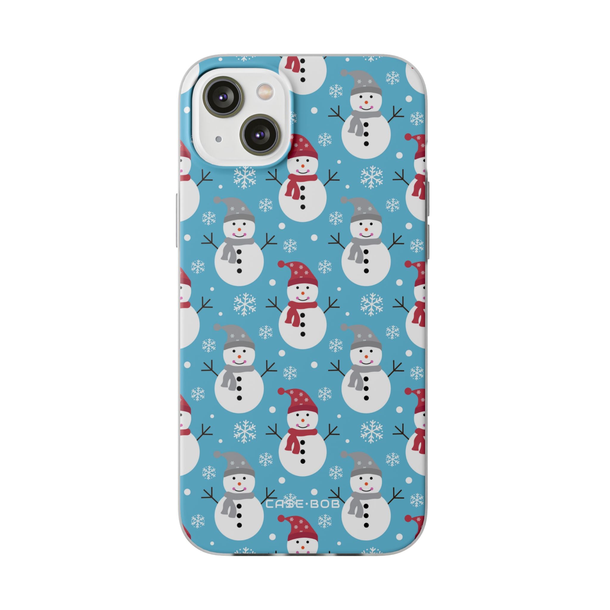 Snowman Parade iPhone 14 Plus Case - Soft
