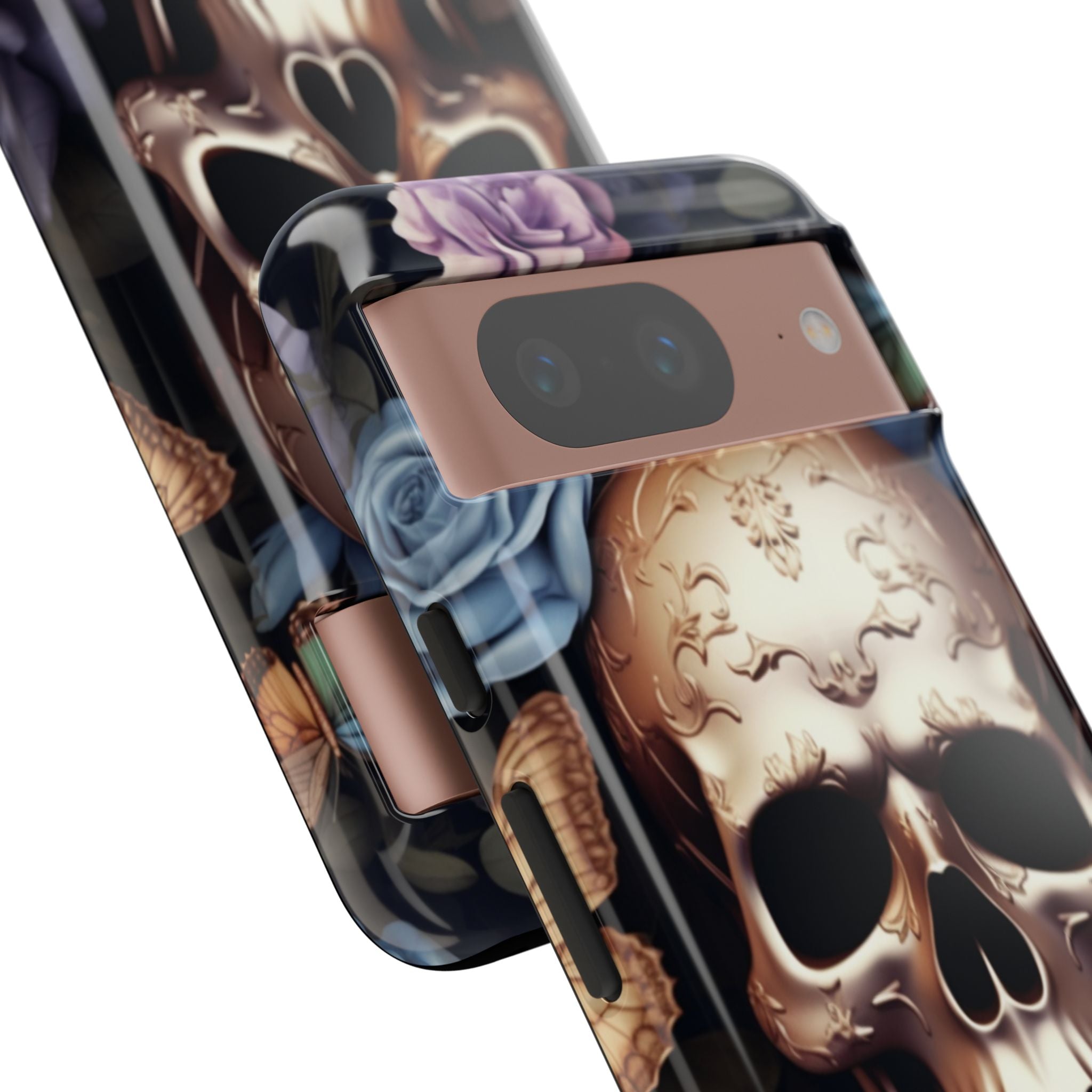 Skull Among Blossoms - Google Pixel Case