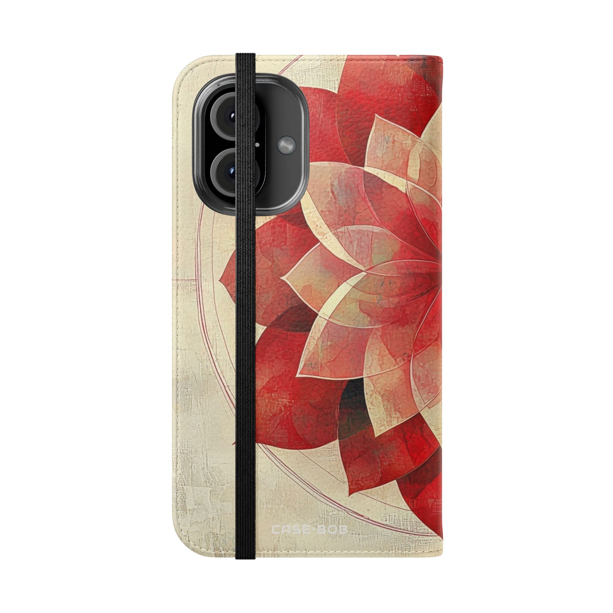 Crimson Bloom - iPhone 16 Case - Wallet