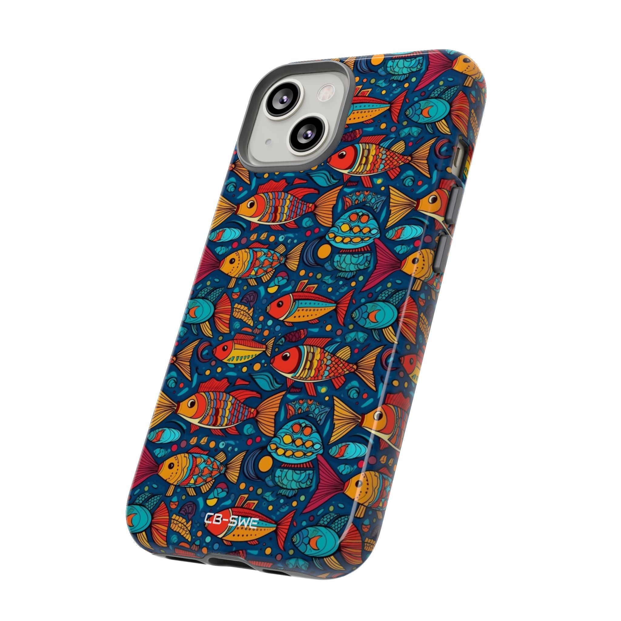 Fish Dance Joyfully - iPhone Case