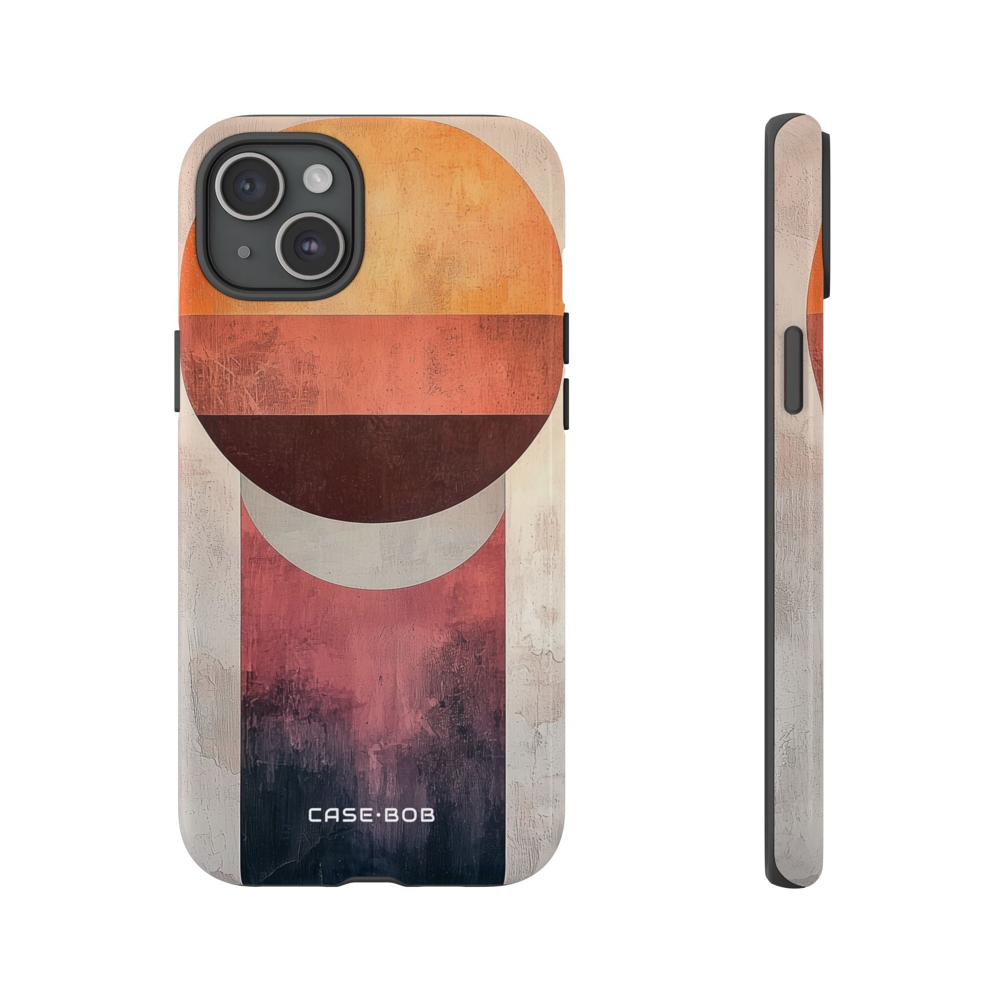 Sunset Orb iPhone 15 Plus Case - Tough