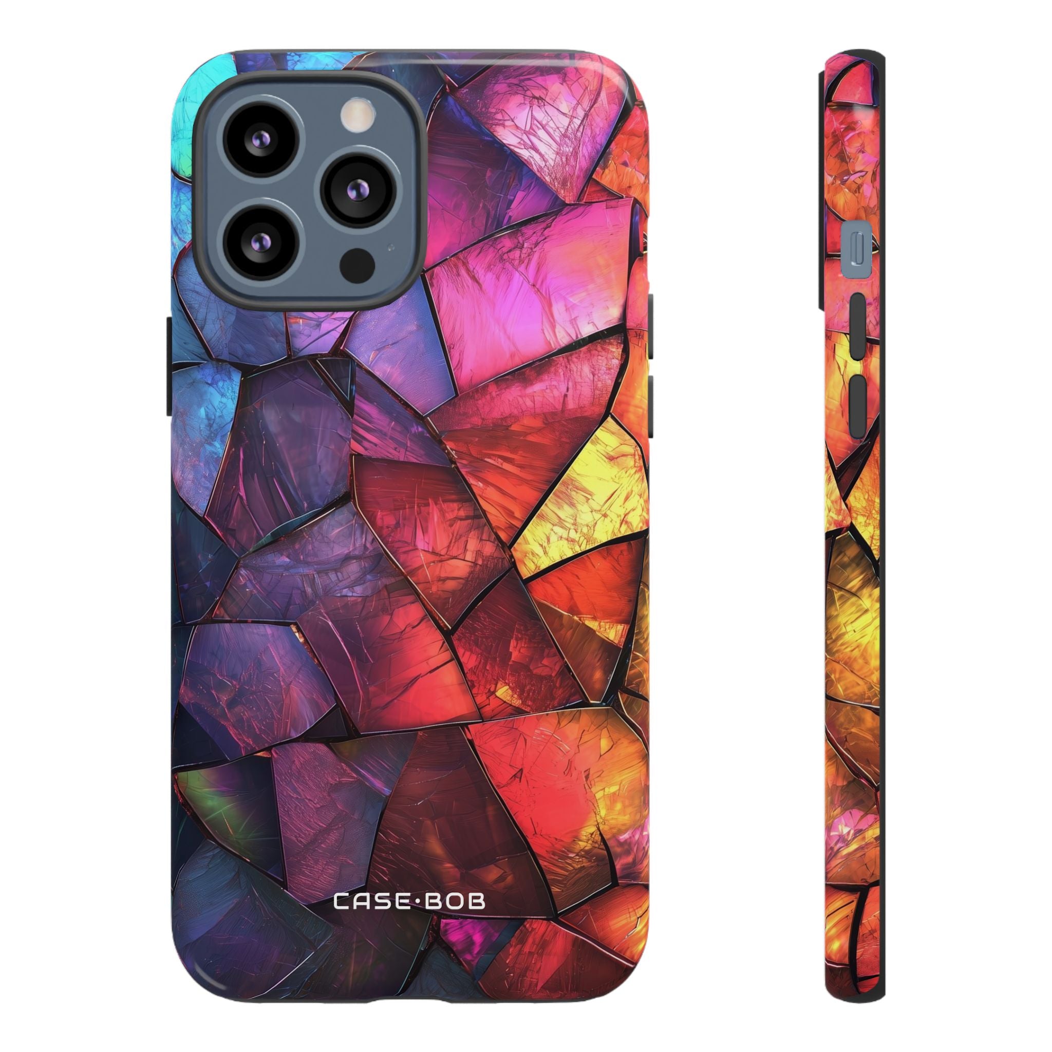 Cracked Prism iPhone 13 Pro Max Case - Tough