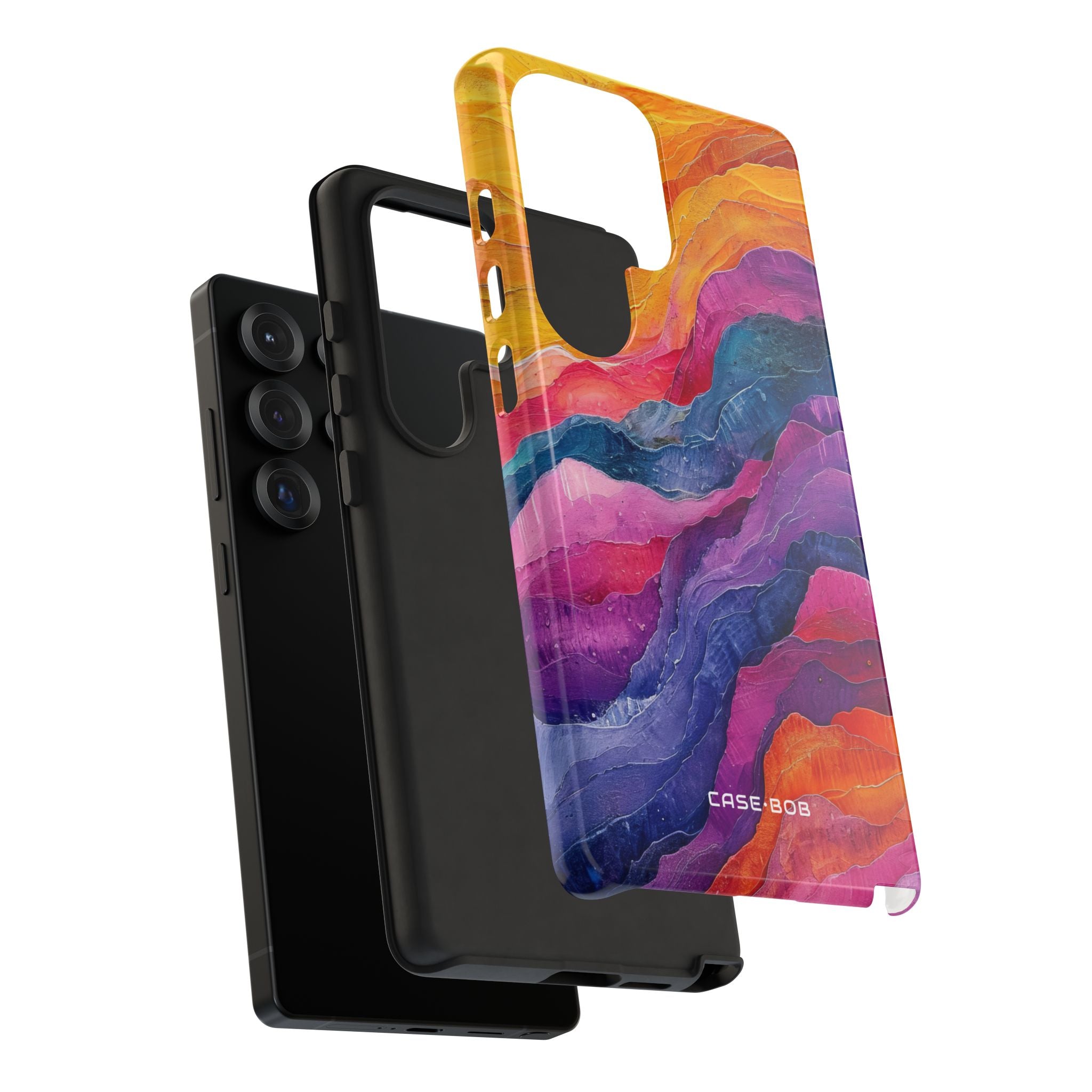 Vibrant Flow Samsung S25 Ultra Case - Tough
