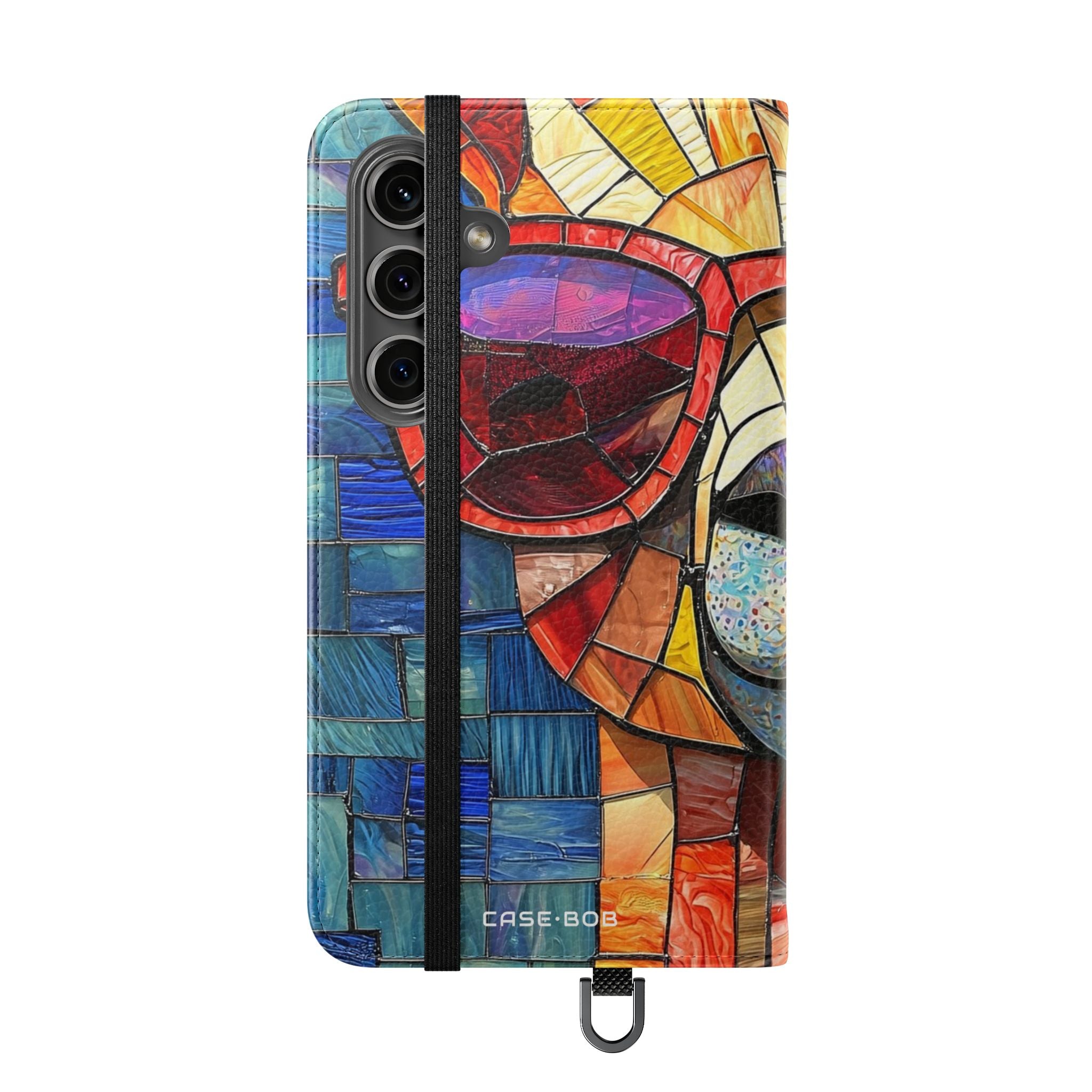 Sunglass Llama Mosaic - Samsung S24 Case - Wallet