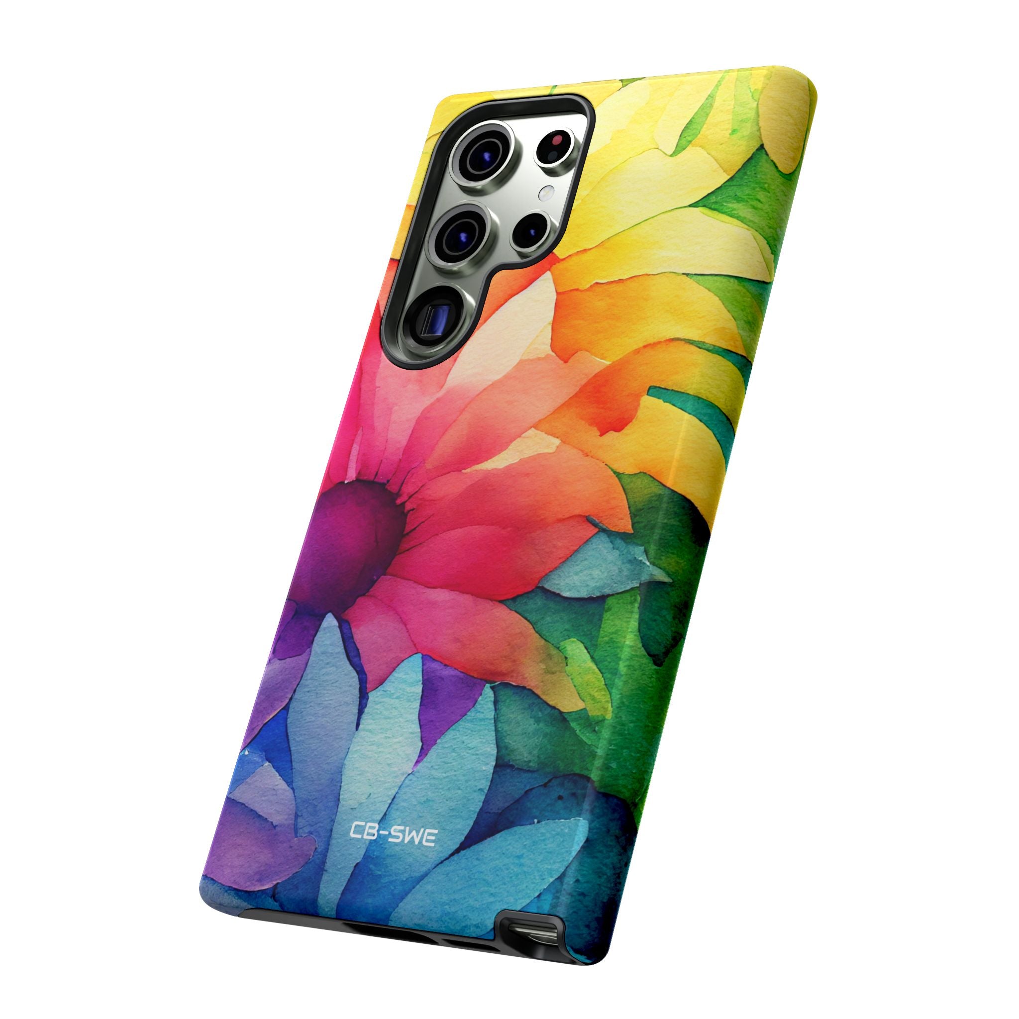 Vibrant Floral Symphony - Samsung Case