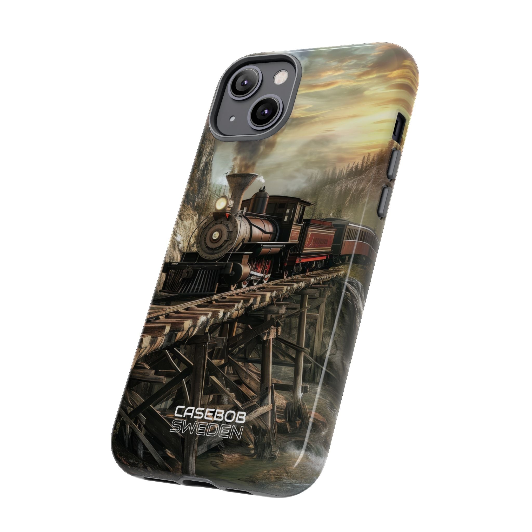 Steam Mountain Crossing iPhone 14 - Resistente