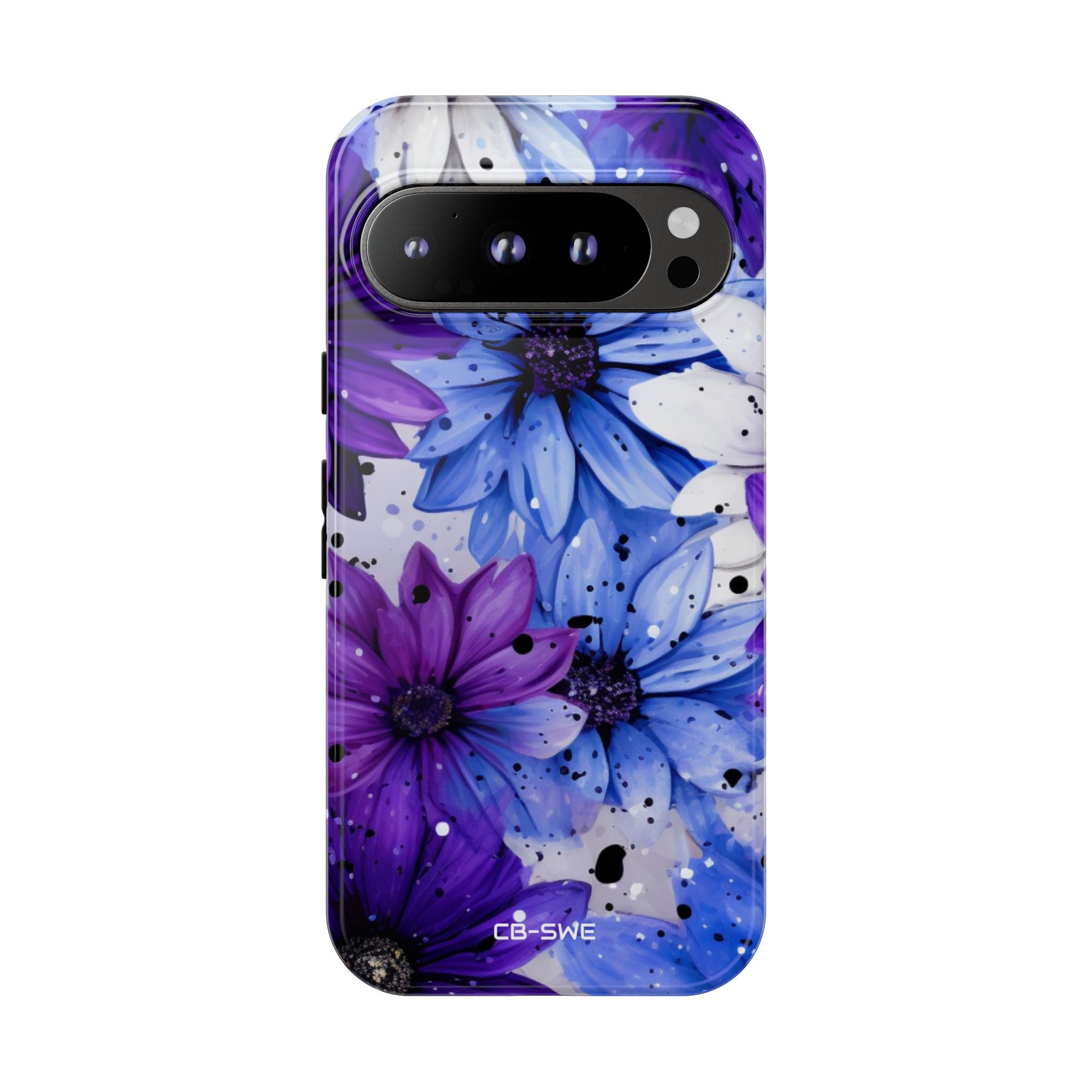 Vivid Splattered Blooms - Google Pixel Case