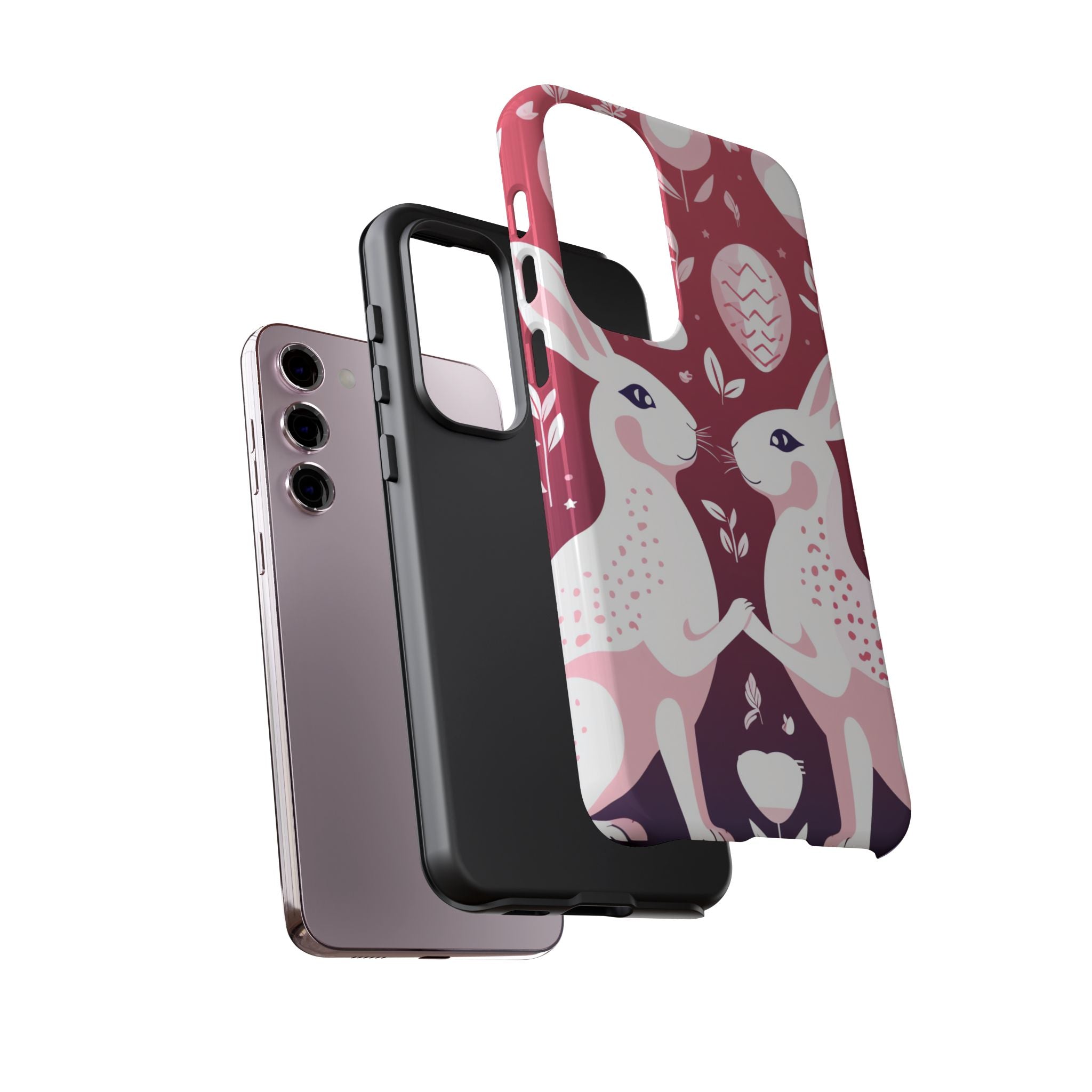 Rabbits Share Joy - Samsung Case