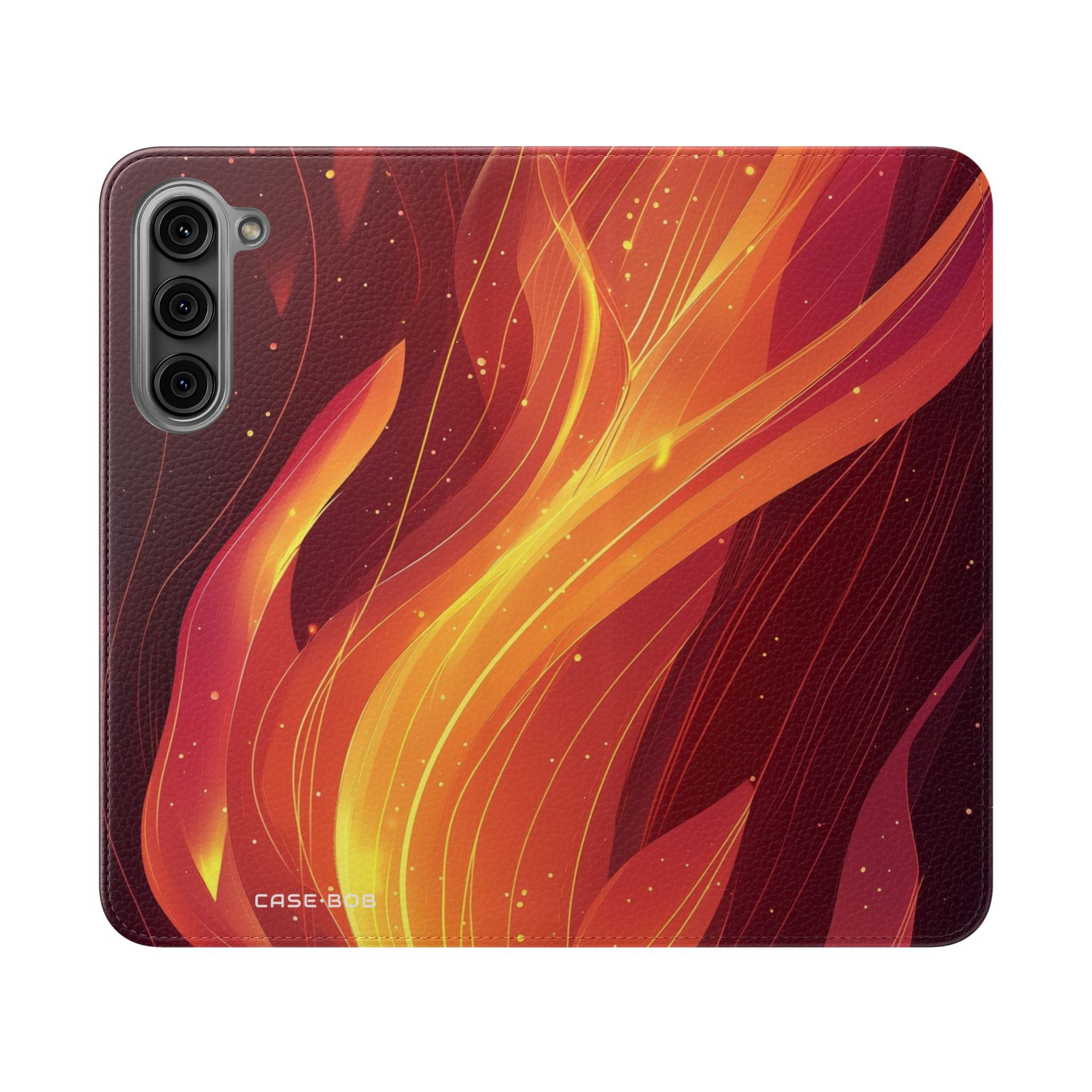 Flaming Ember - Samsung S23+ Case - Wallet