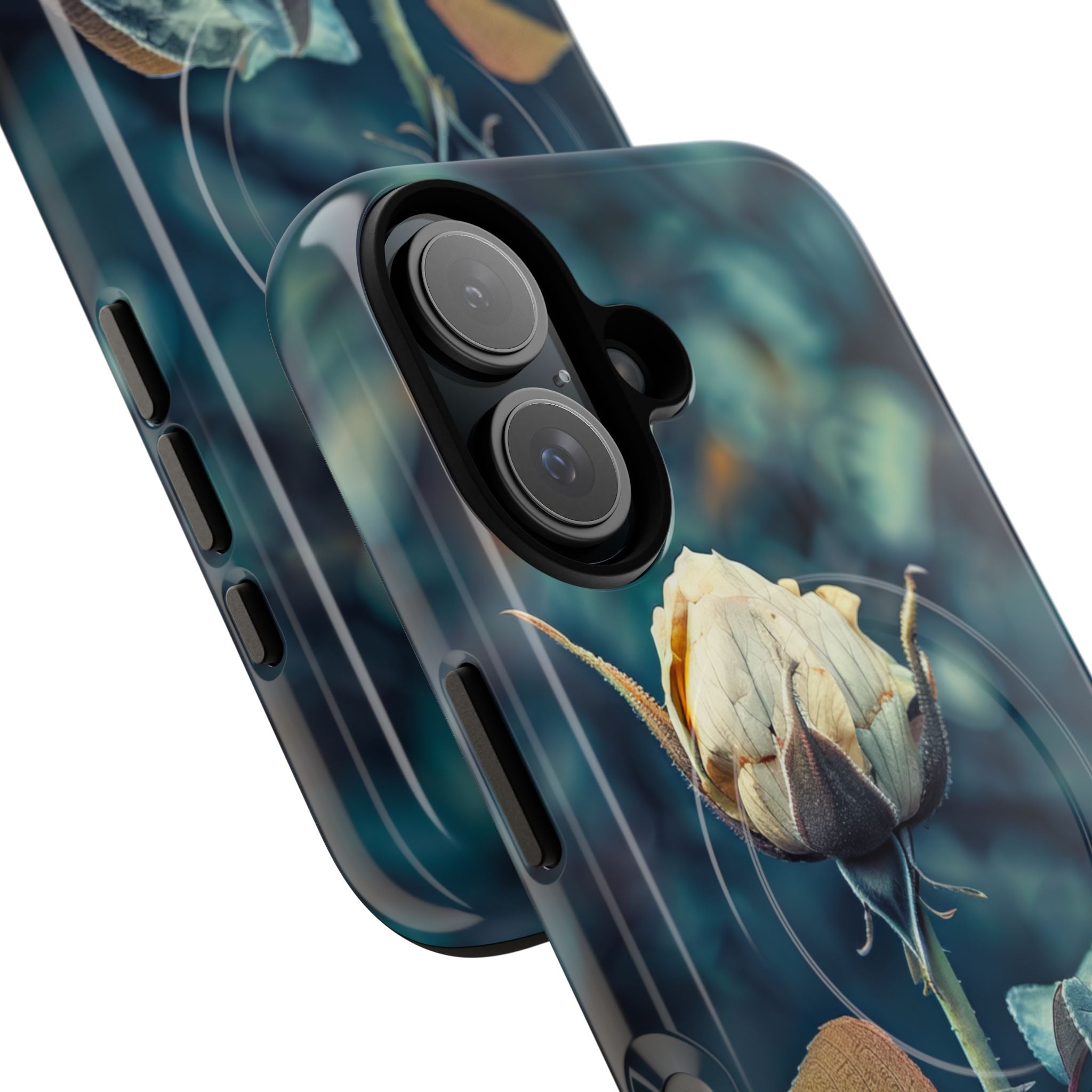 Mystic Rosebud Bloom iPhone 16 - Tough+