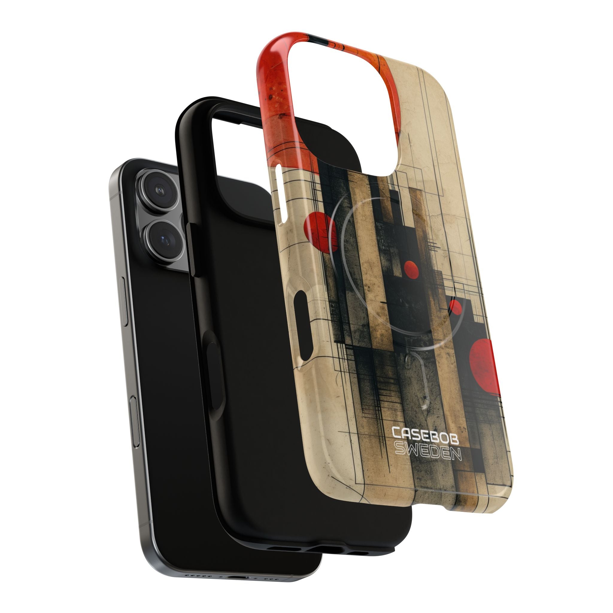 Geometric Cityscape Essence iPhone 16 - Tough+