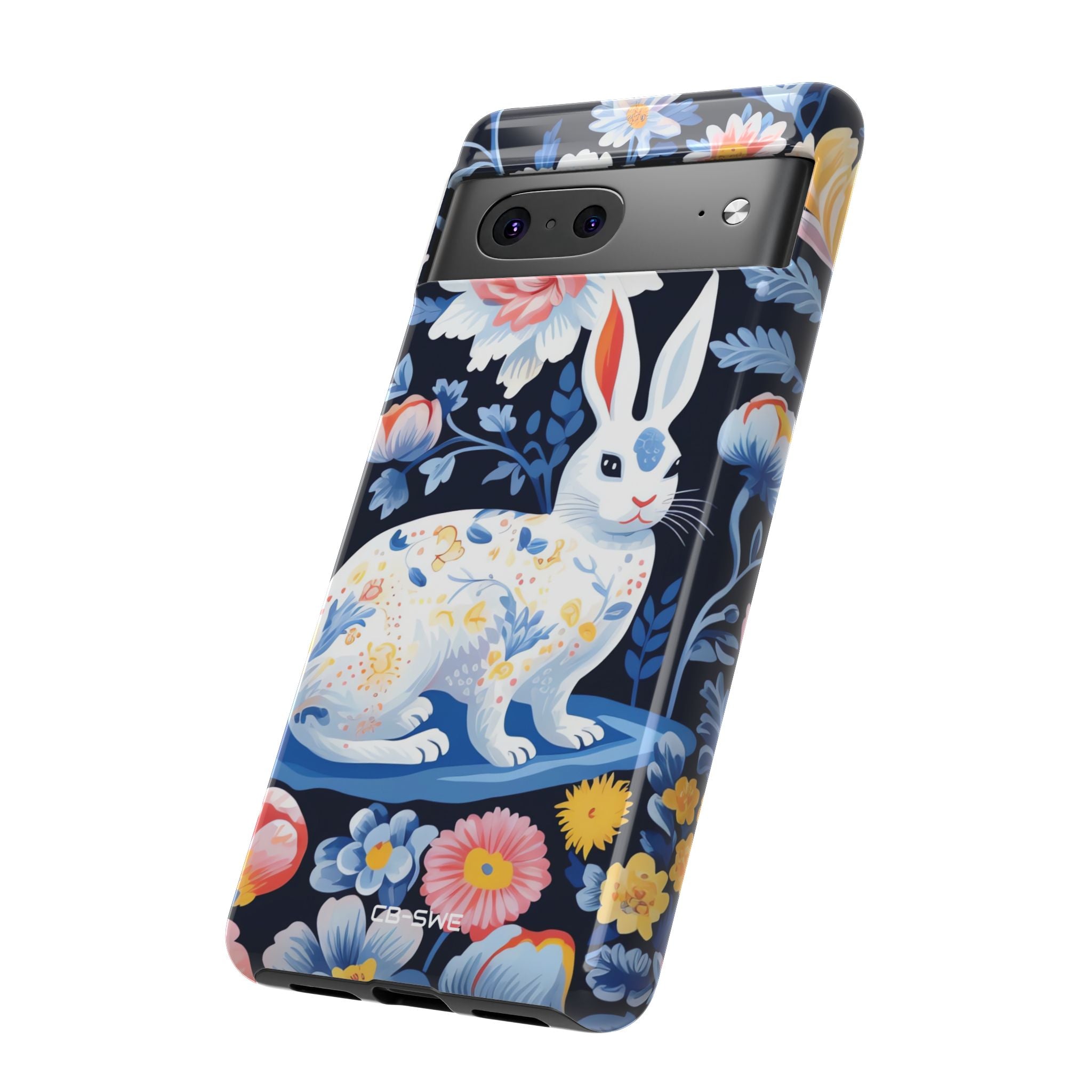 Floral Rabbit Dances - Google Pixel Case