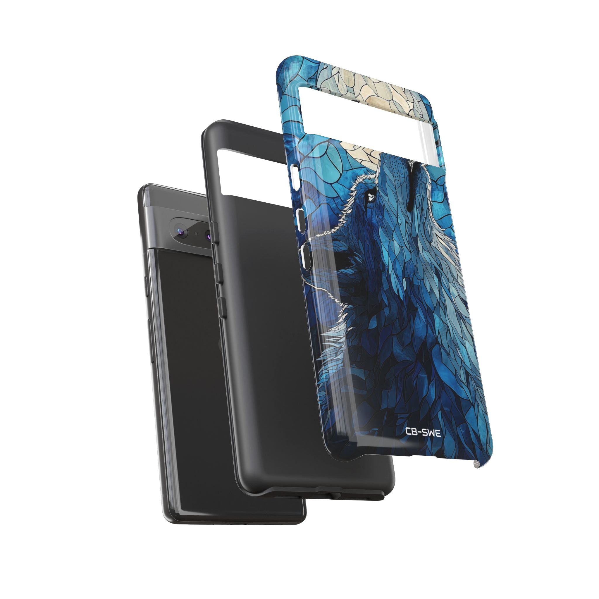 Wolf Howls Moonlight - Google Pixel Case