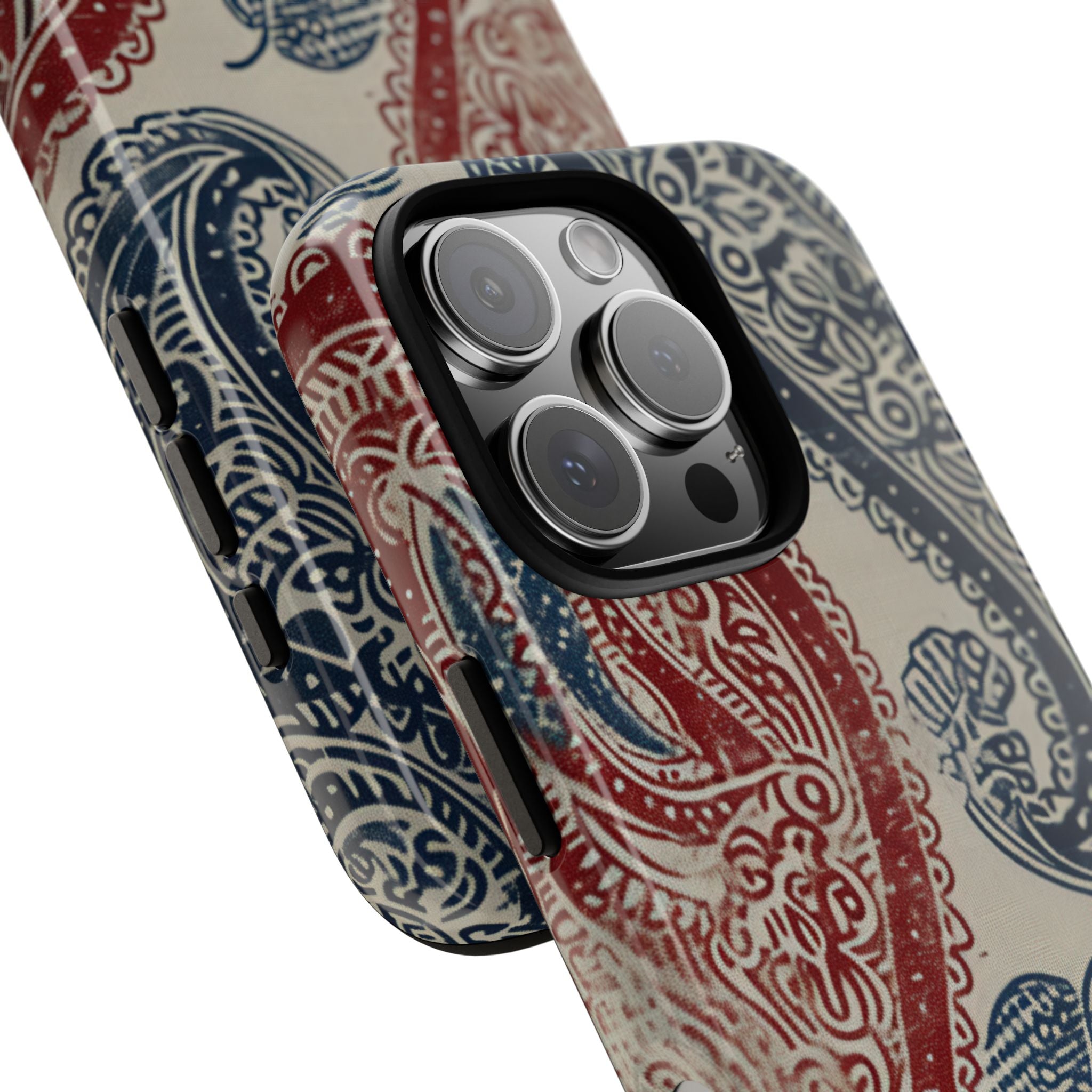 Ornate Paisley Swirl iPhone 16 - Tough