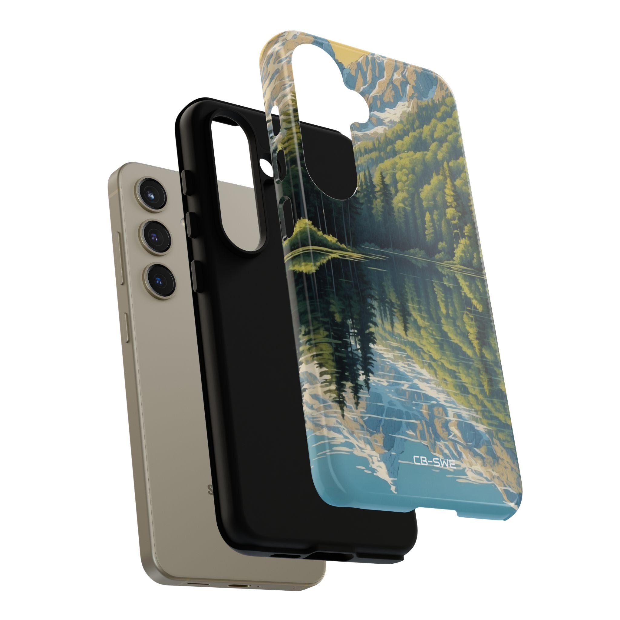 Mountain Peaks Reflect - Samsung Case