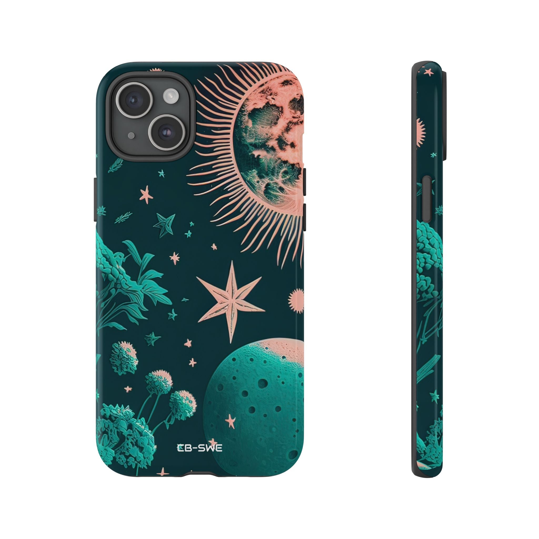Celestial Botanical Night - iPhone Case