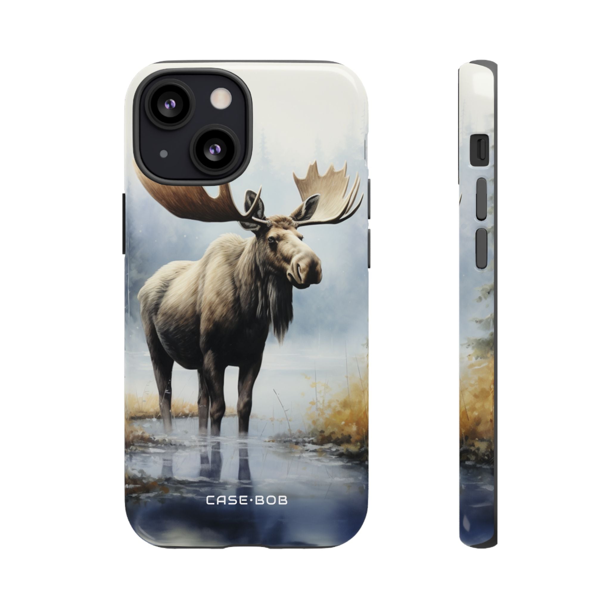 Moose Reflection iPhone 13 Mini Case - Tough