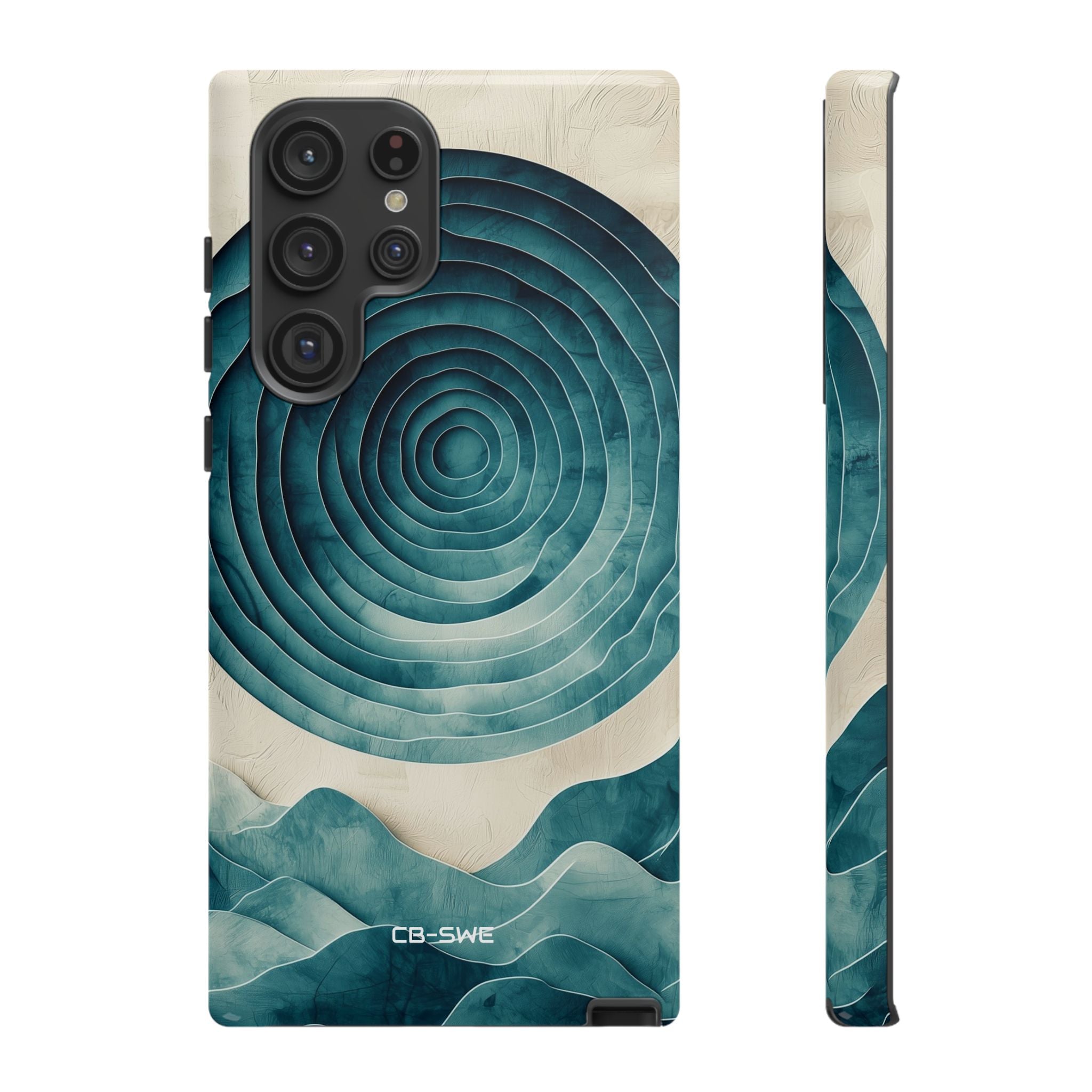 Waves Embrace Circles - Samsung Case