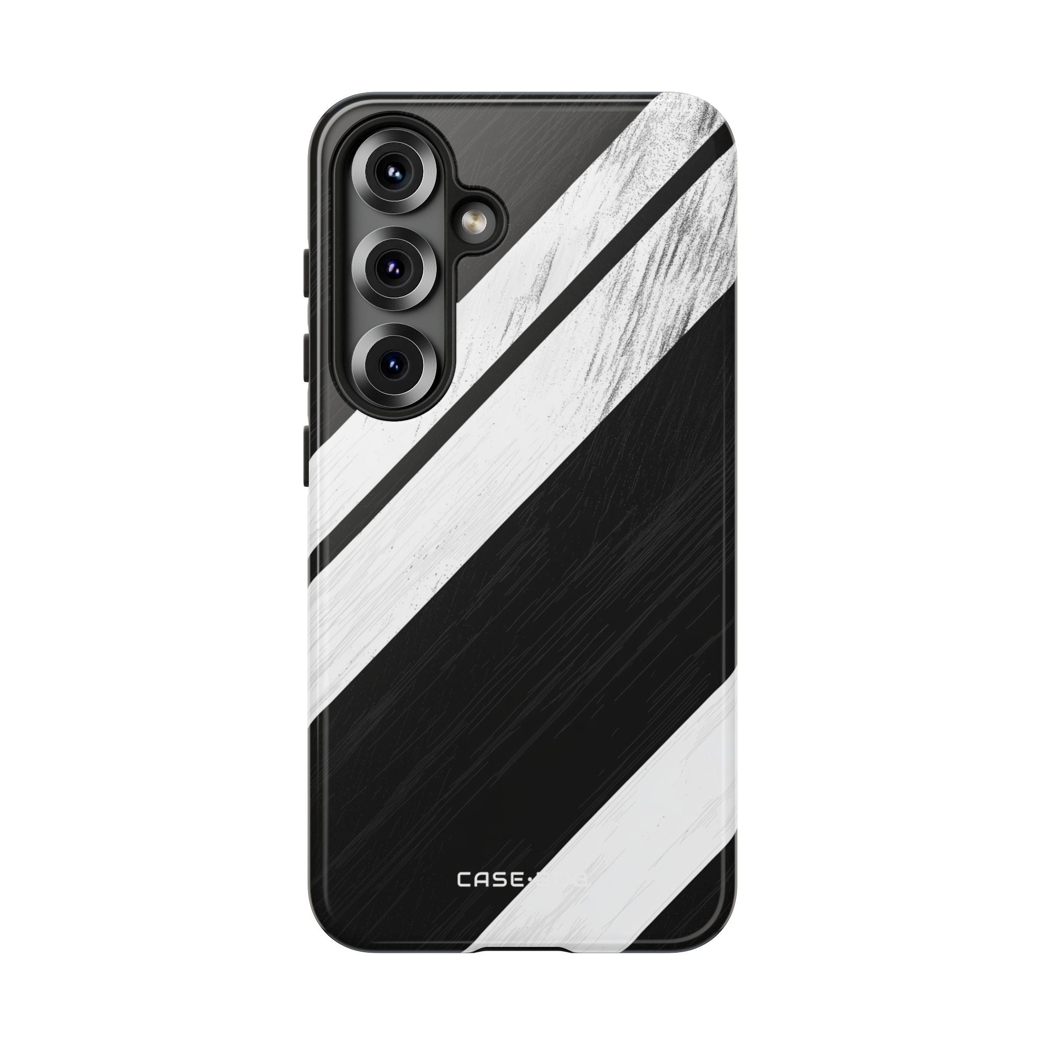 Distressed Stripe Motion Samsung S25 Case - Tough