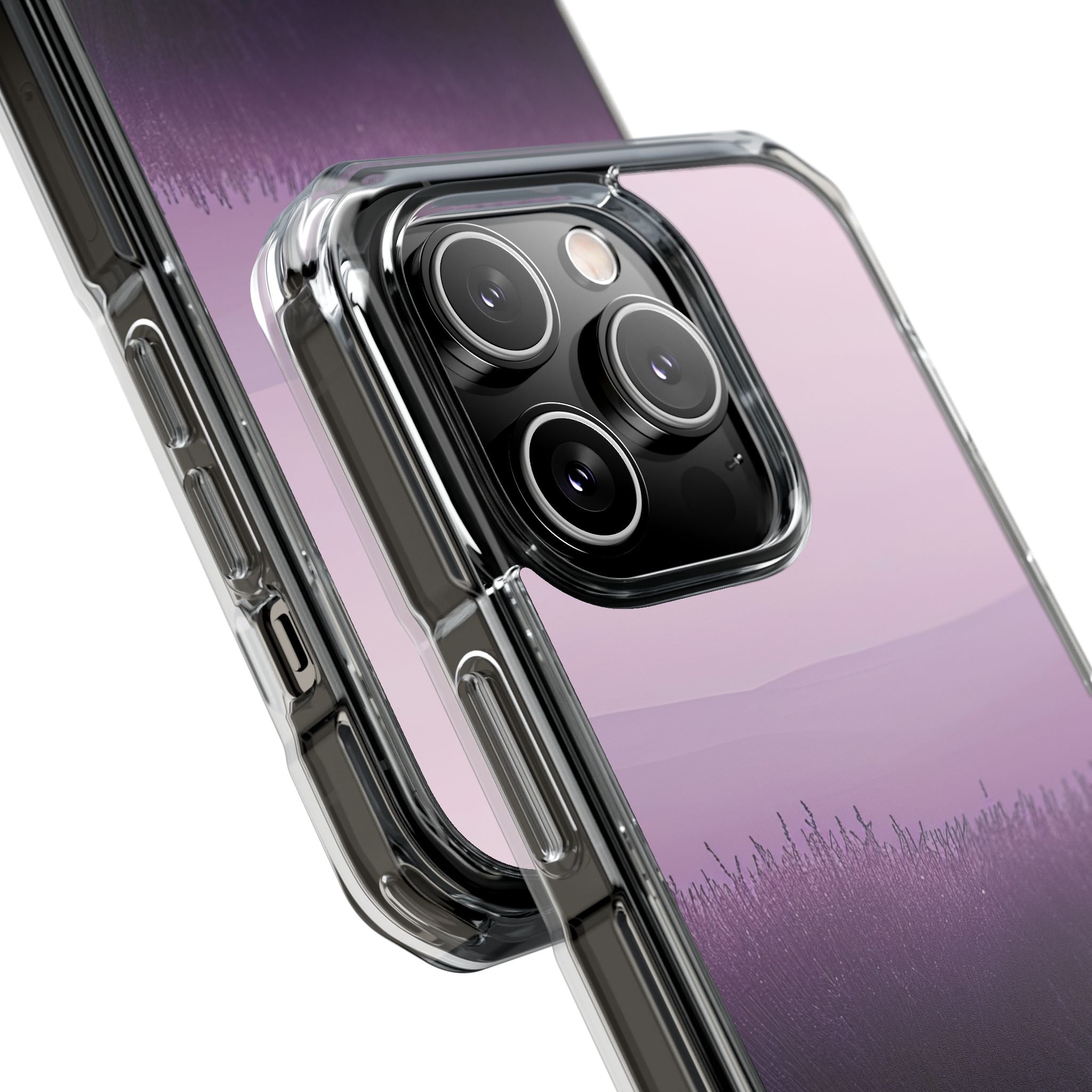 Lavender Dreamscape iPhone 14 - Impact Clear+