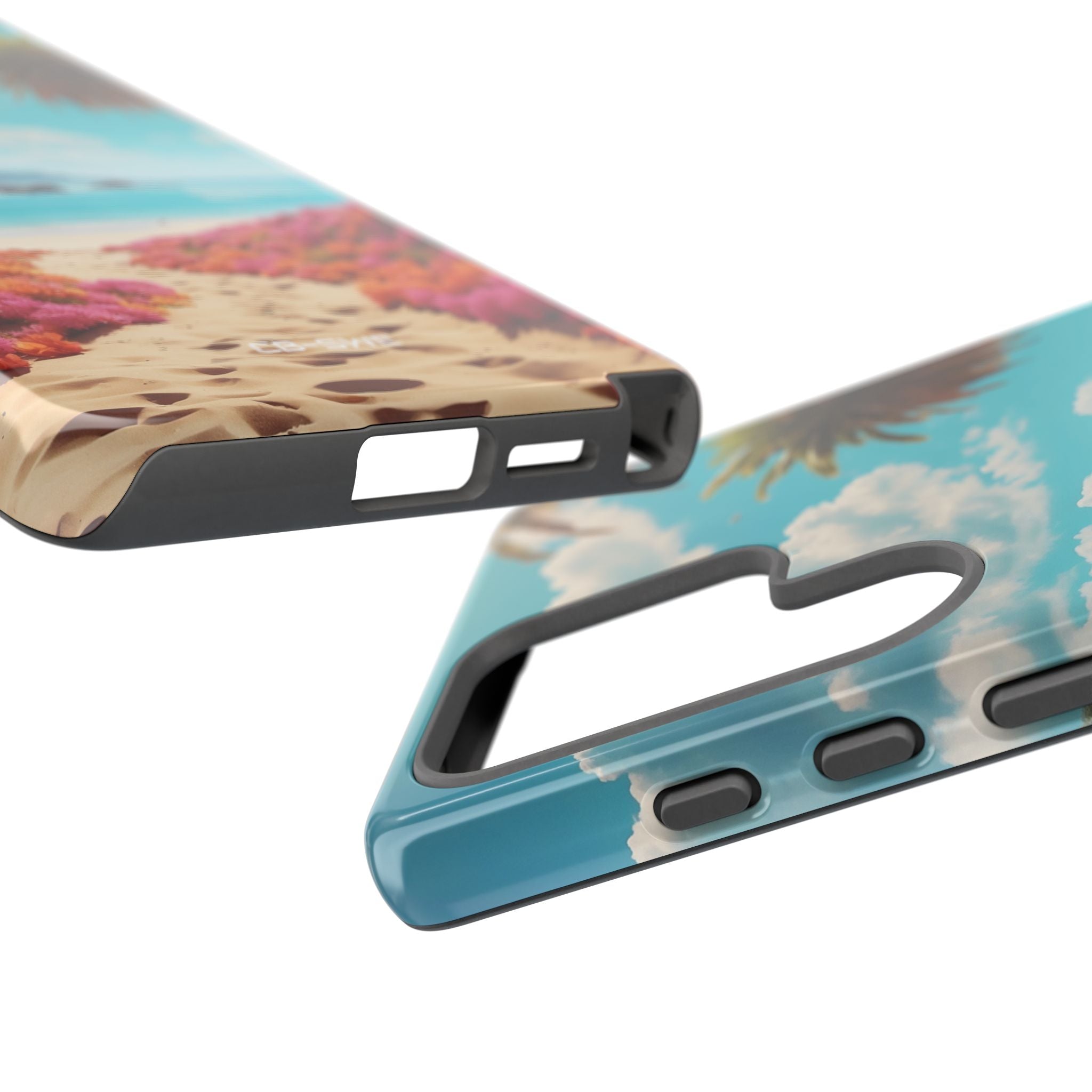 Tropical Flowers Frame - Samsung Case
