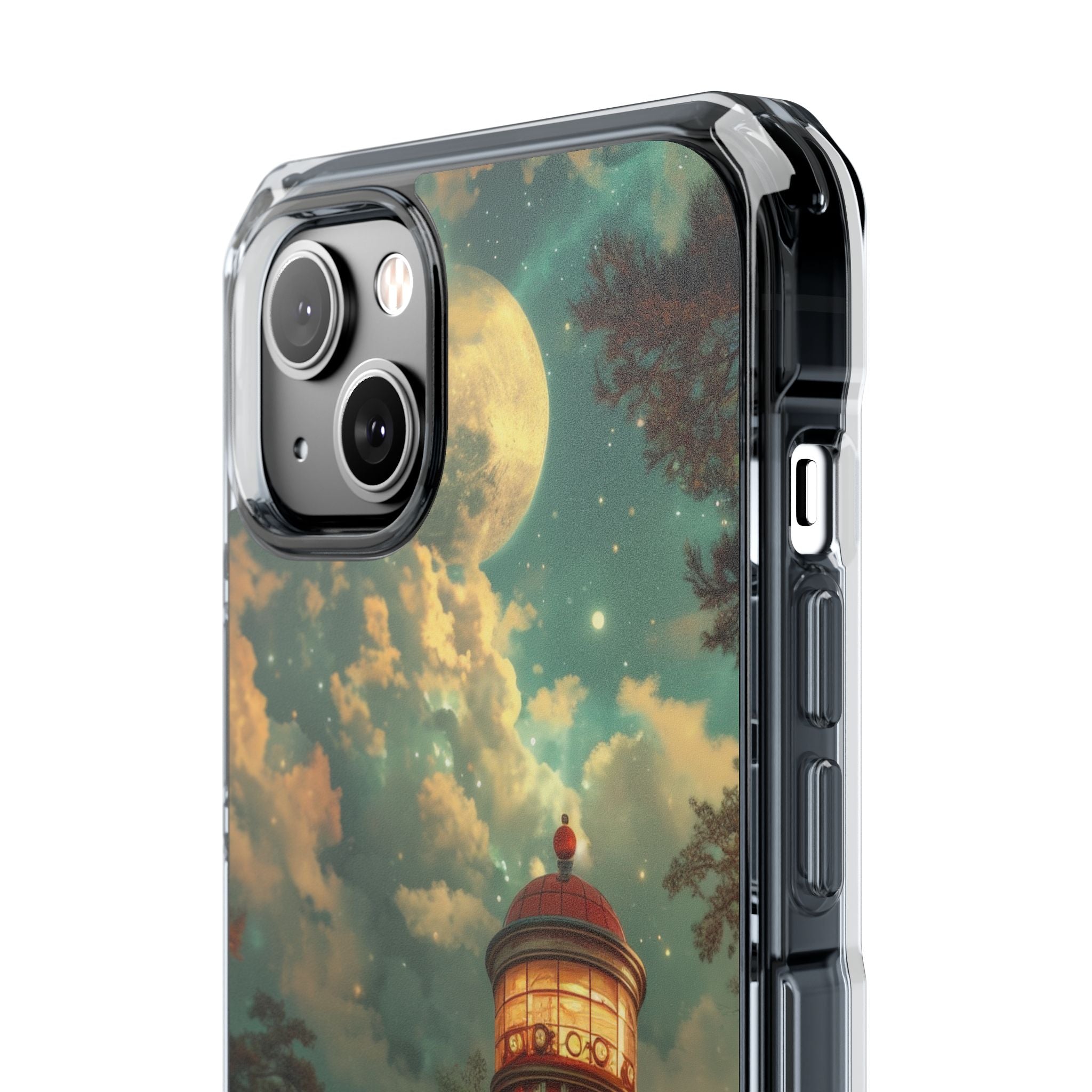 Retro Moonlight Cafe iPhone 14 - Impact Clear+