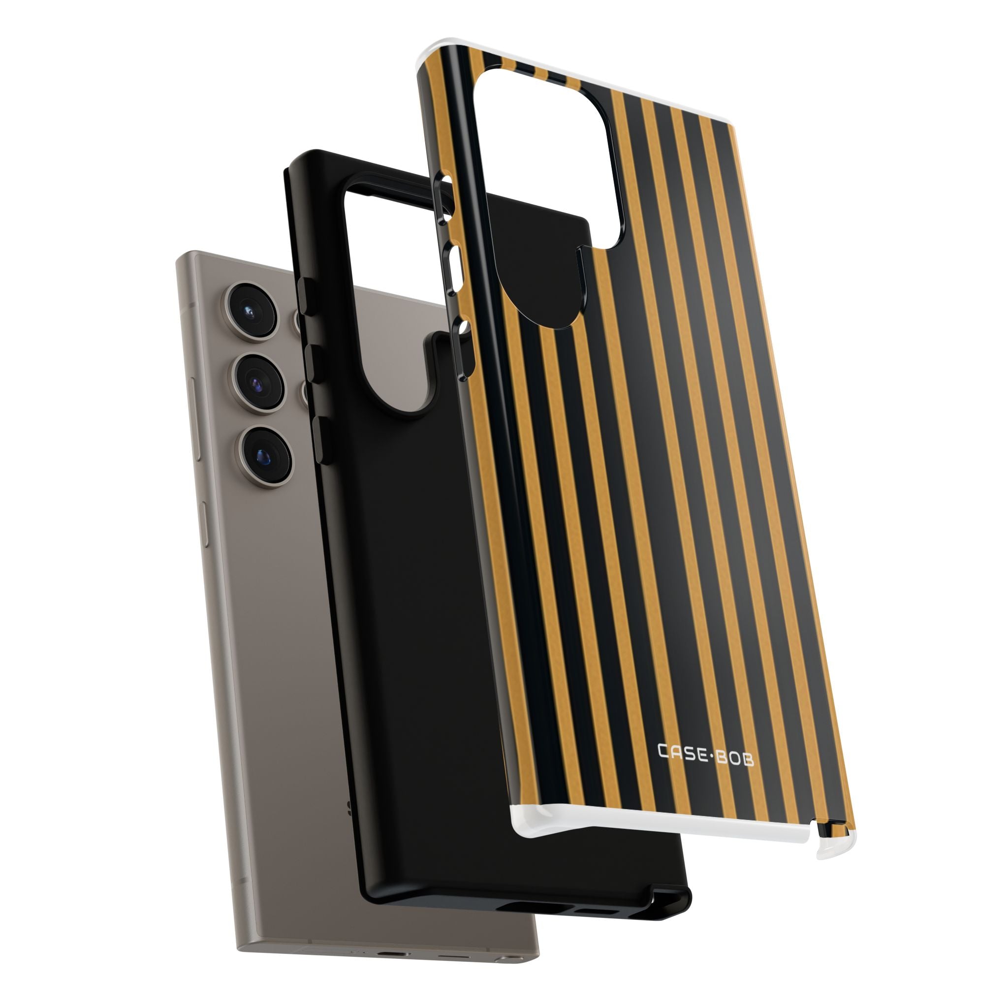 Golden Stripes Samsung S24 Ultra Case - Tough