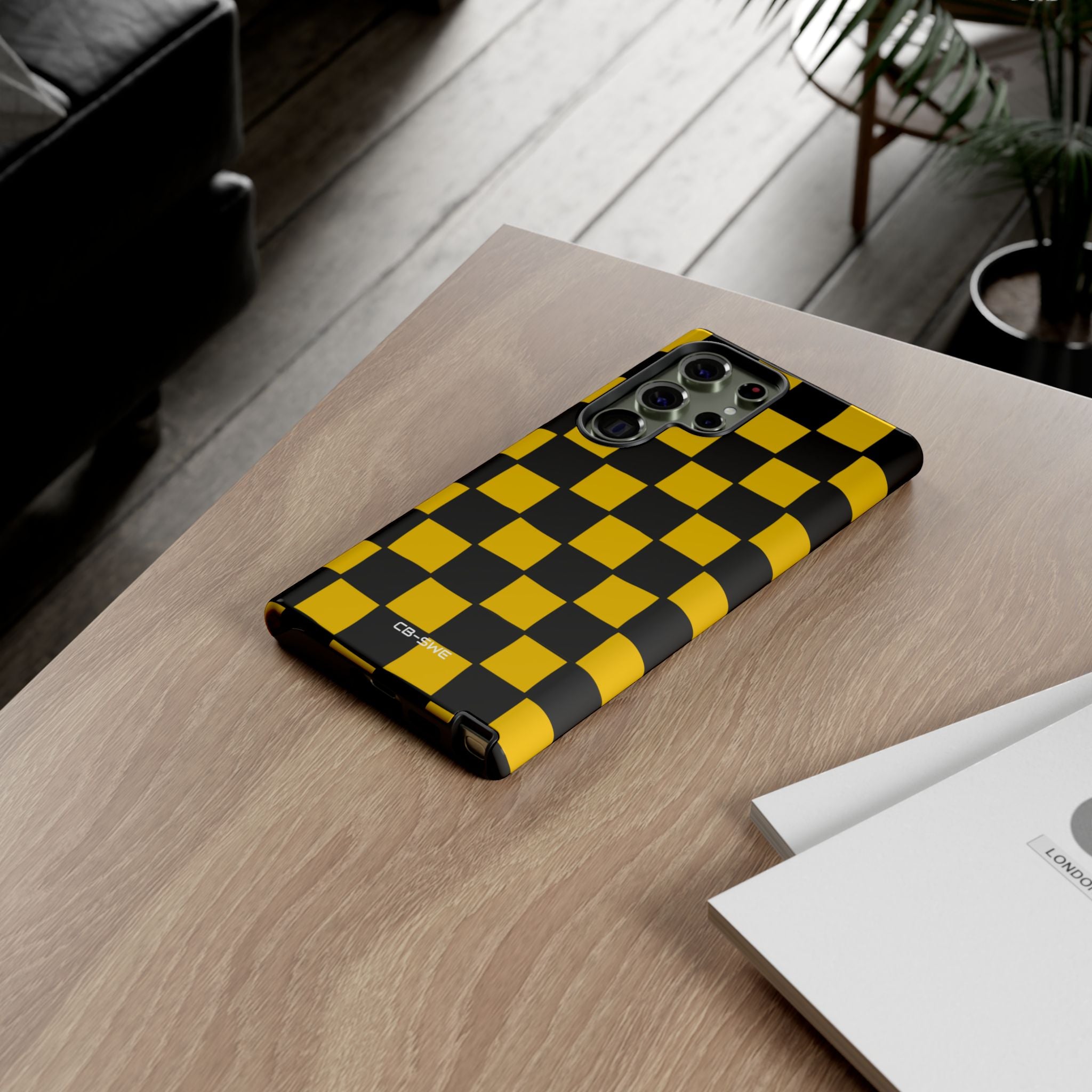 Yellow Squares Dance - Samsung Case