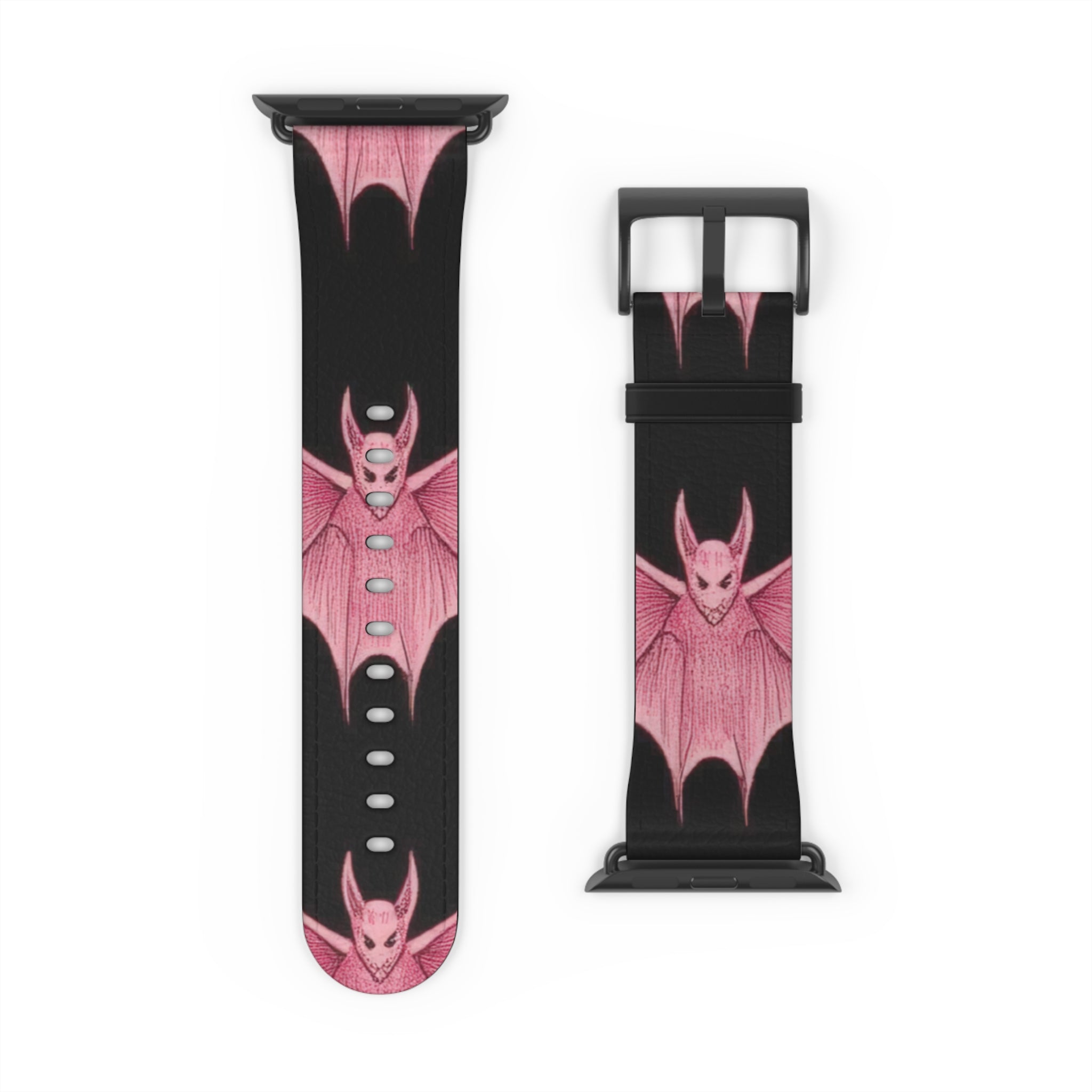 Pink Batwave - Watch Band