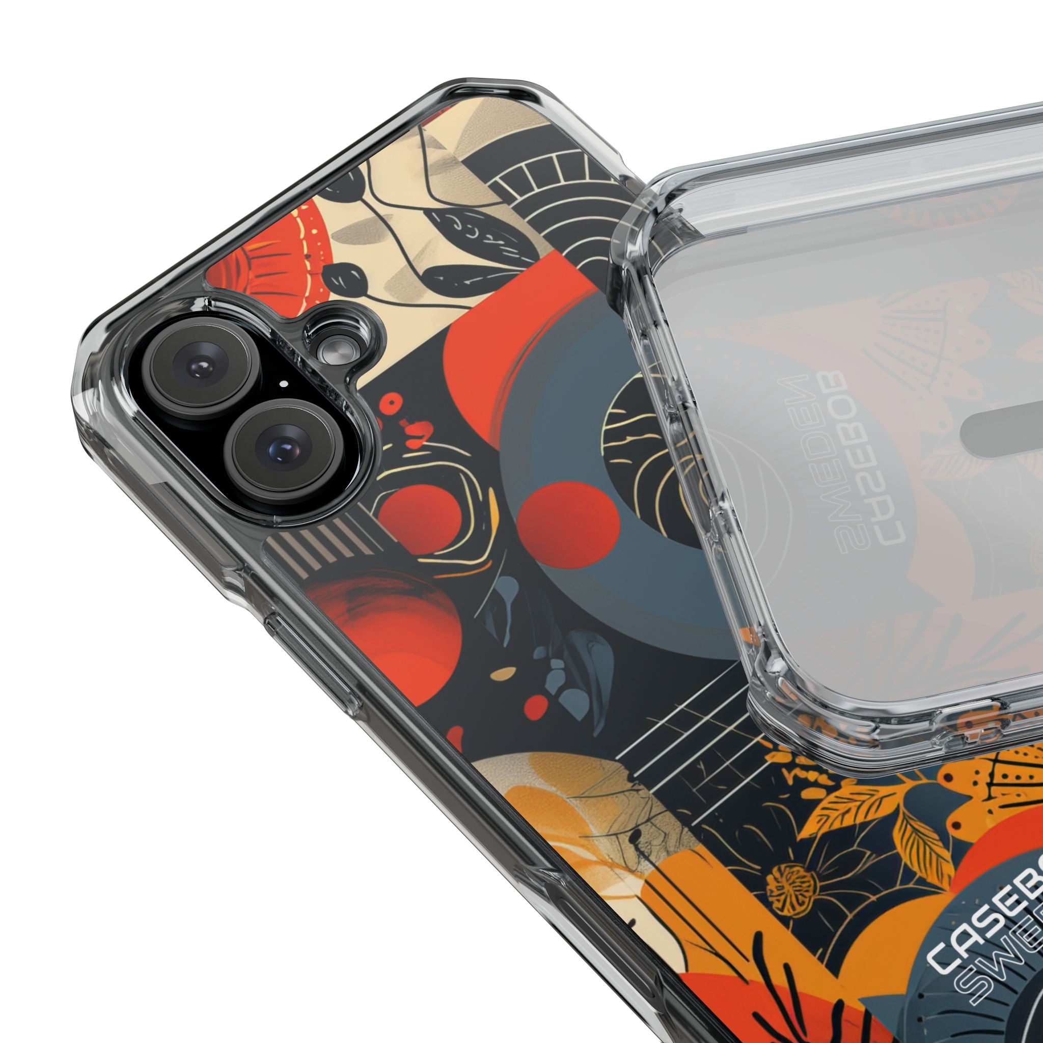 Fire Bloom Flow iPhone 16 - Impact Clear+