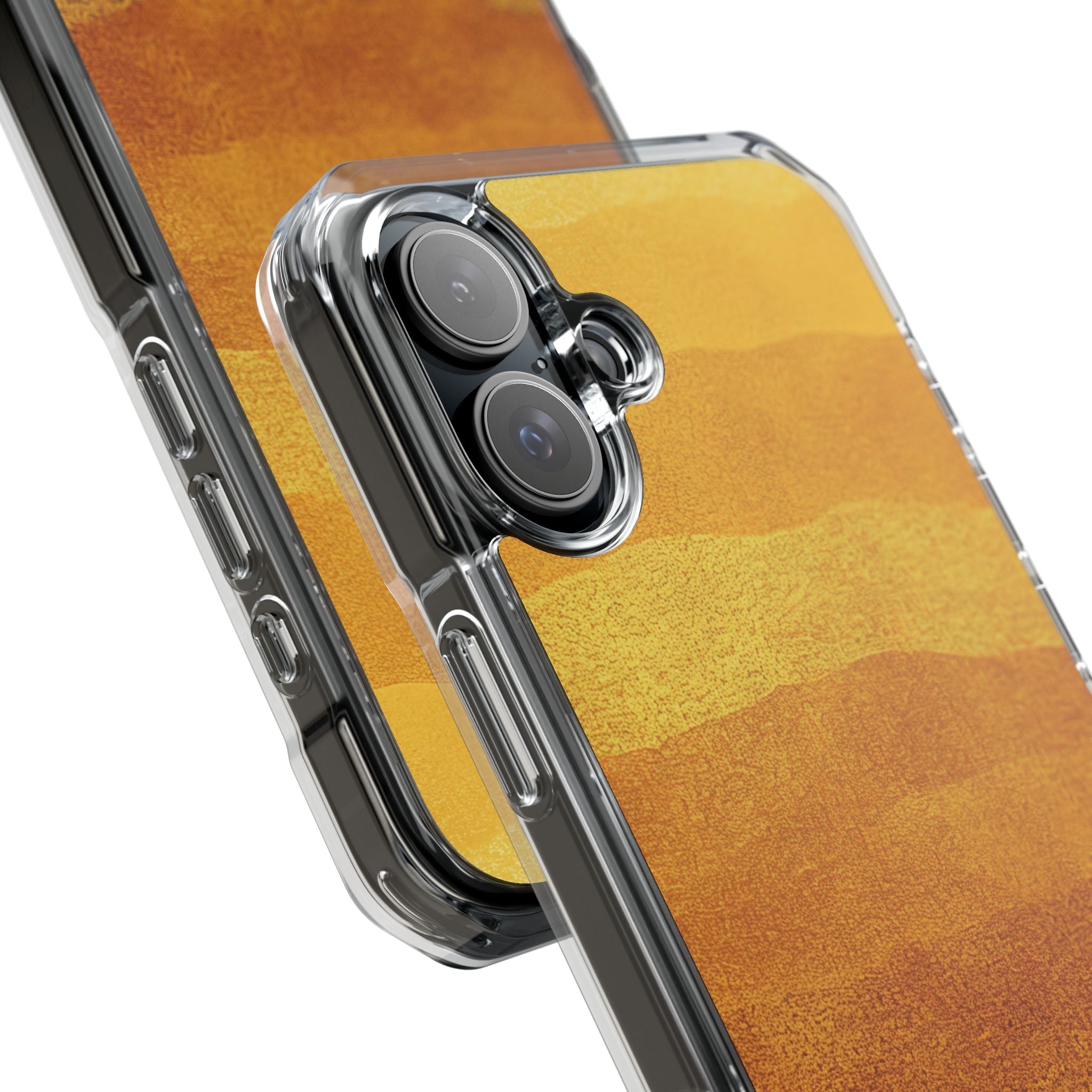 Golden Horizon Layers iPhone 16 - Impact Clear+