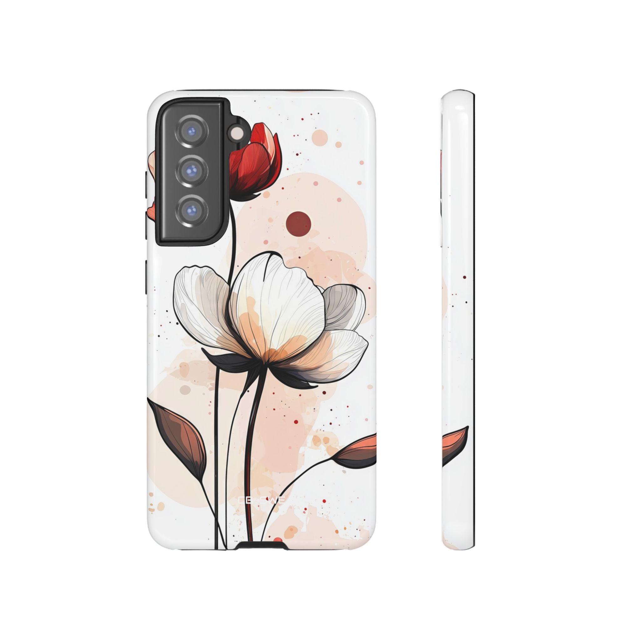 Vibrant Floral Elegance - Samsung Case