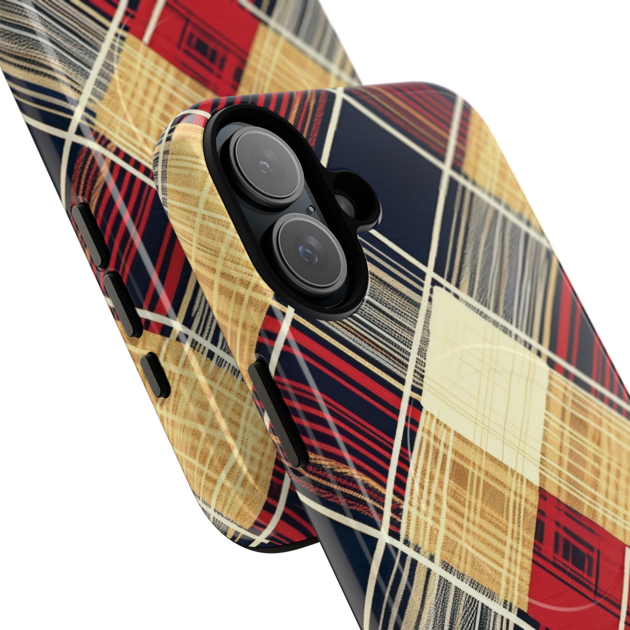 Plaid Diamond Tapestry iPhone 16 - Tough+