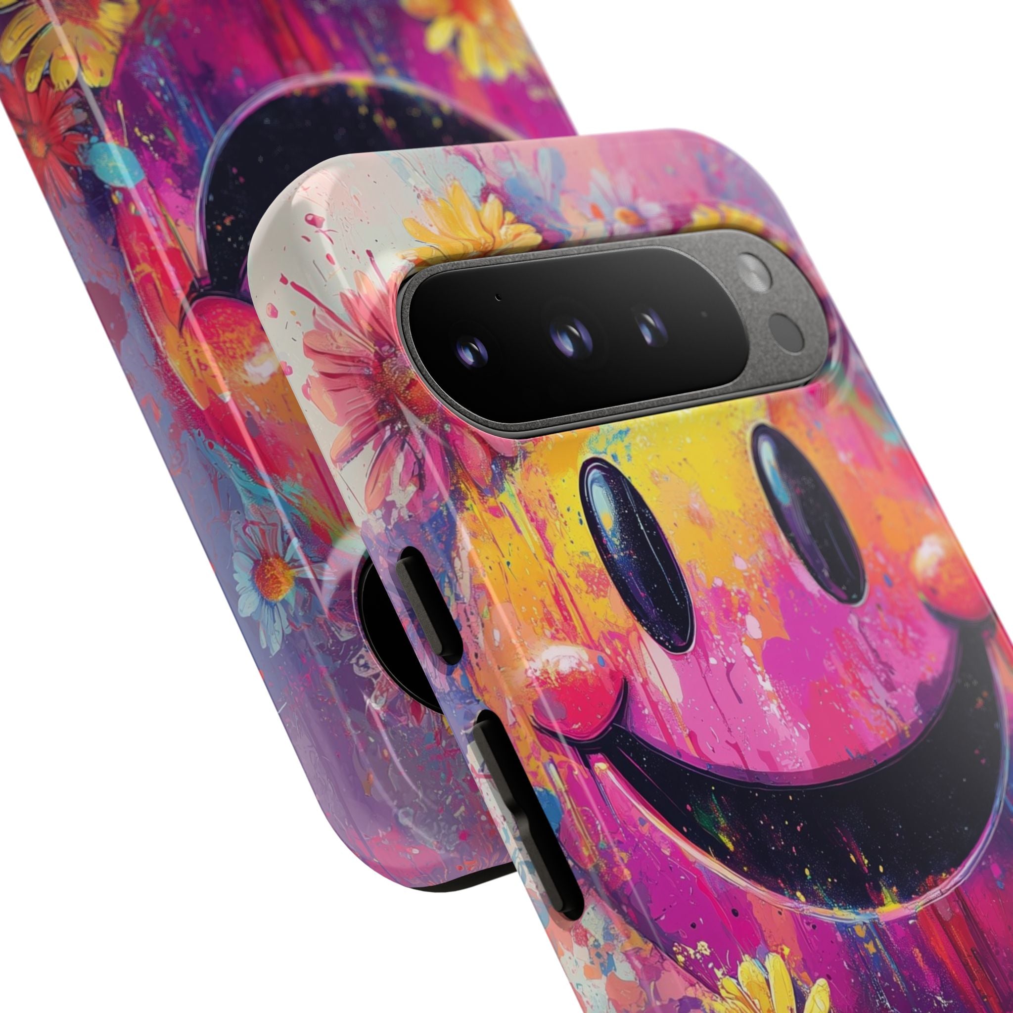 Smiley Bloom Google Pixel 9 Pro XL Case - Tough