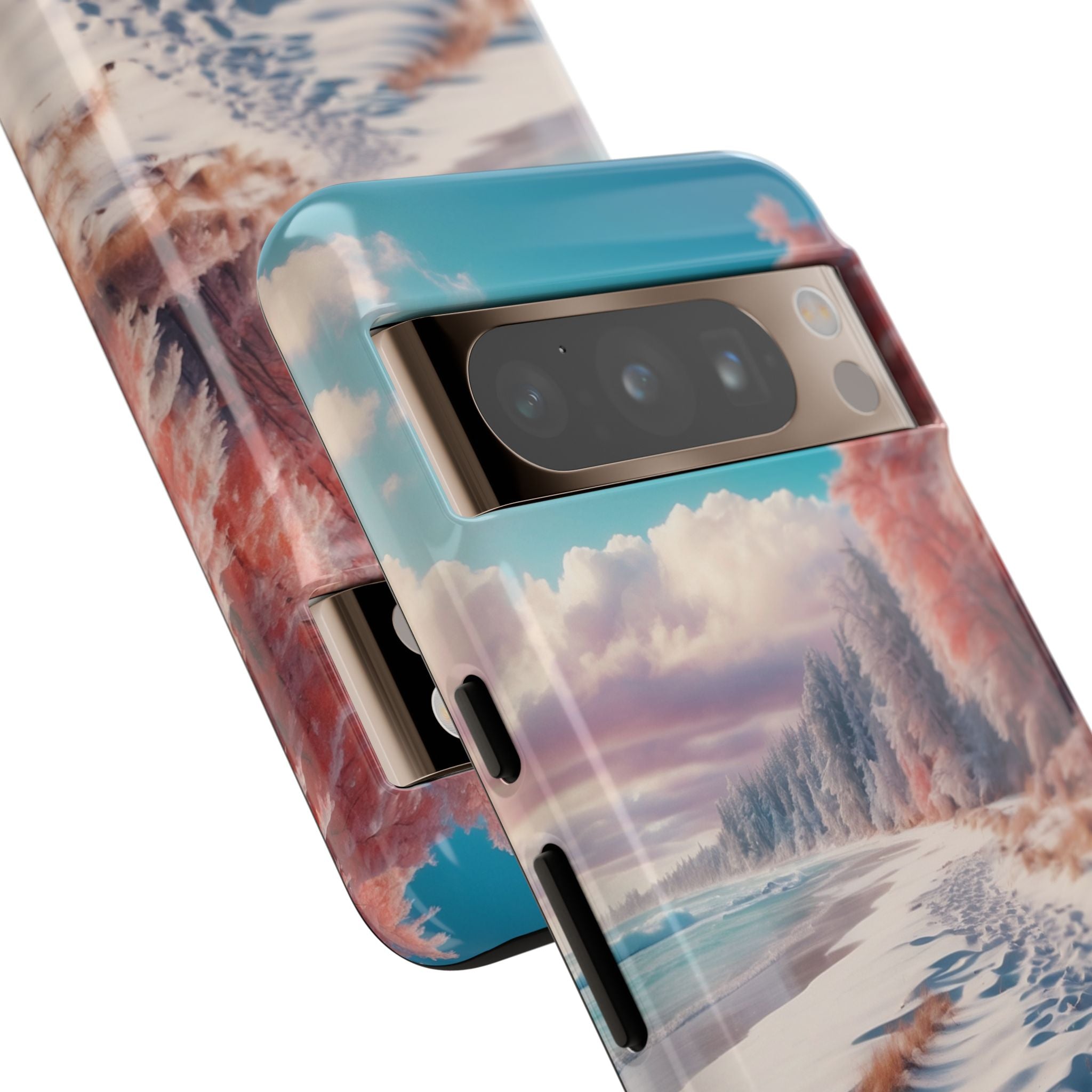 Shadows Embrace Waves - Google Pixel Case
