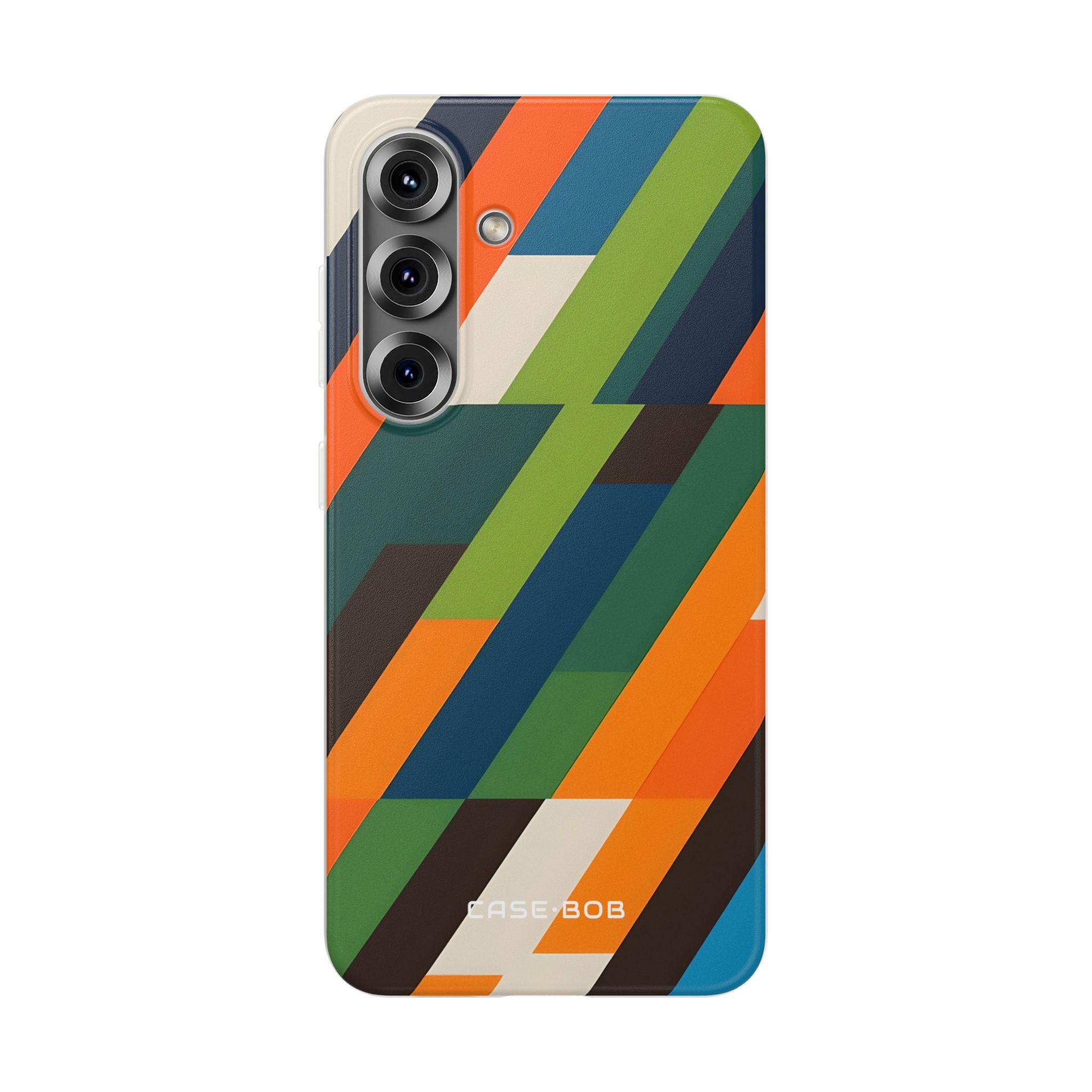 Diagonal Blaze Samsung S25 Plus Case - Soft