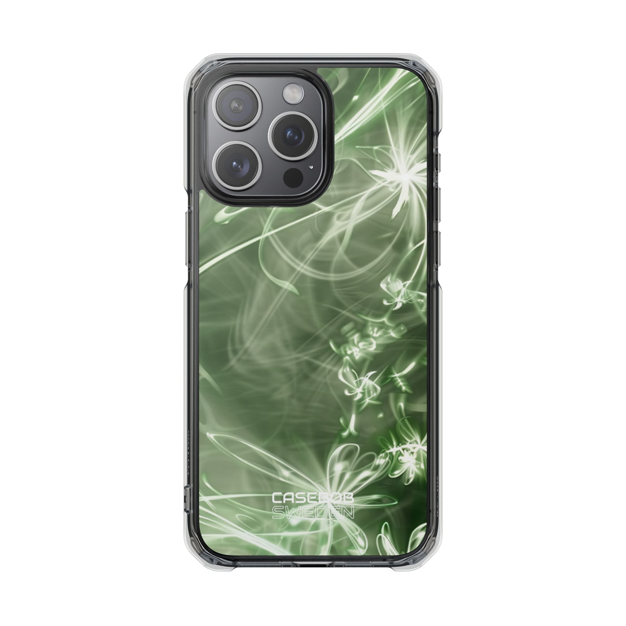 Green Spirit Flow iPhone 15 - Impact Clear+