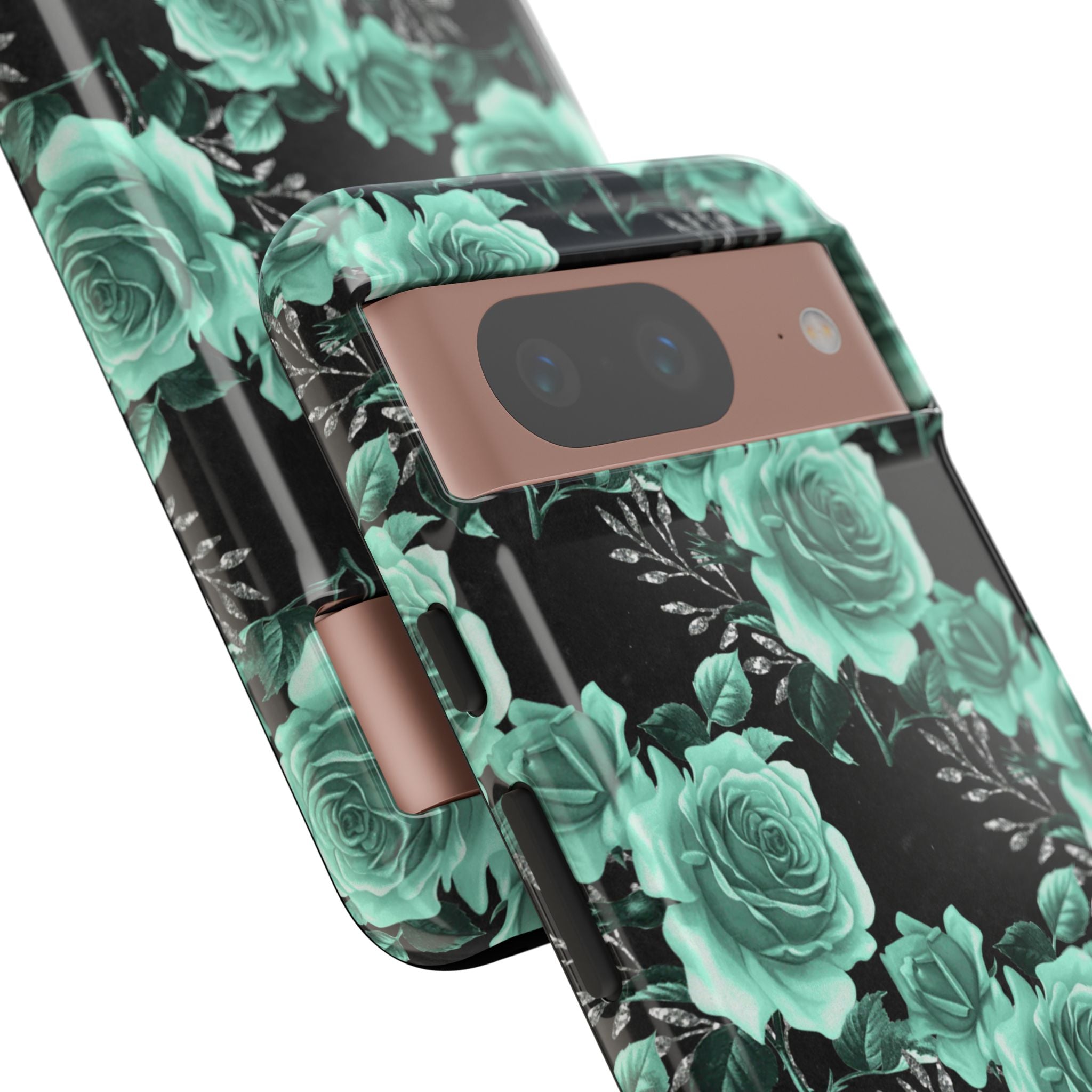 Turquoise Rose Symphony - Google Pixel Case