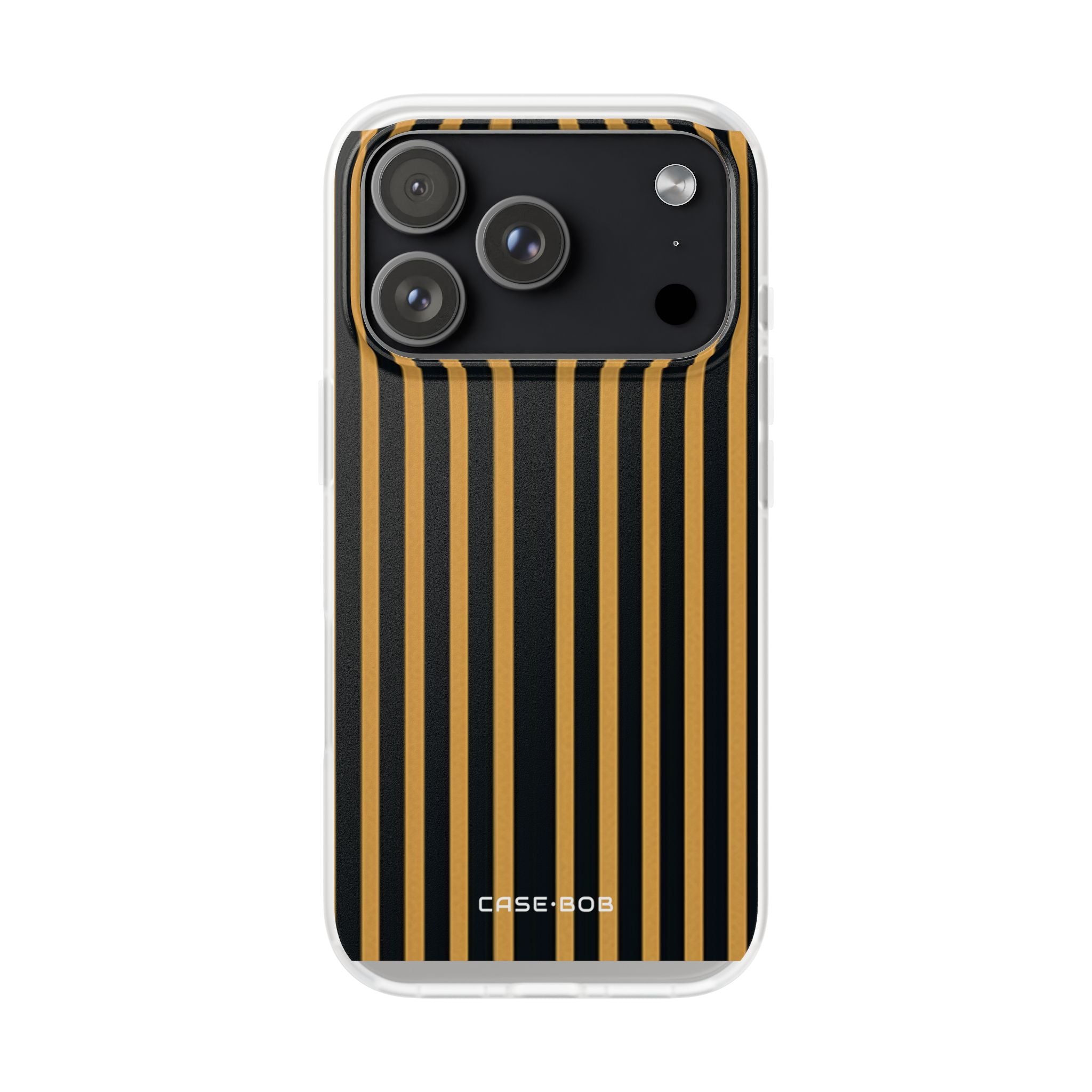 Golden Stripes iPhone 17 Pro Case - Soft